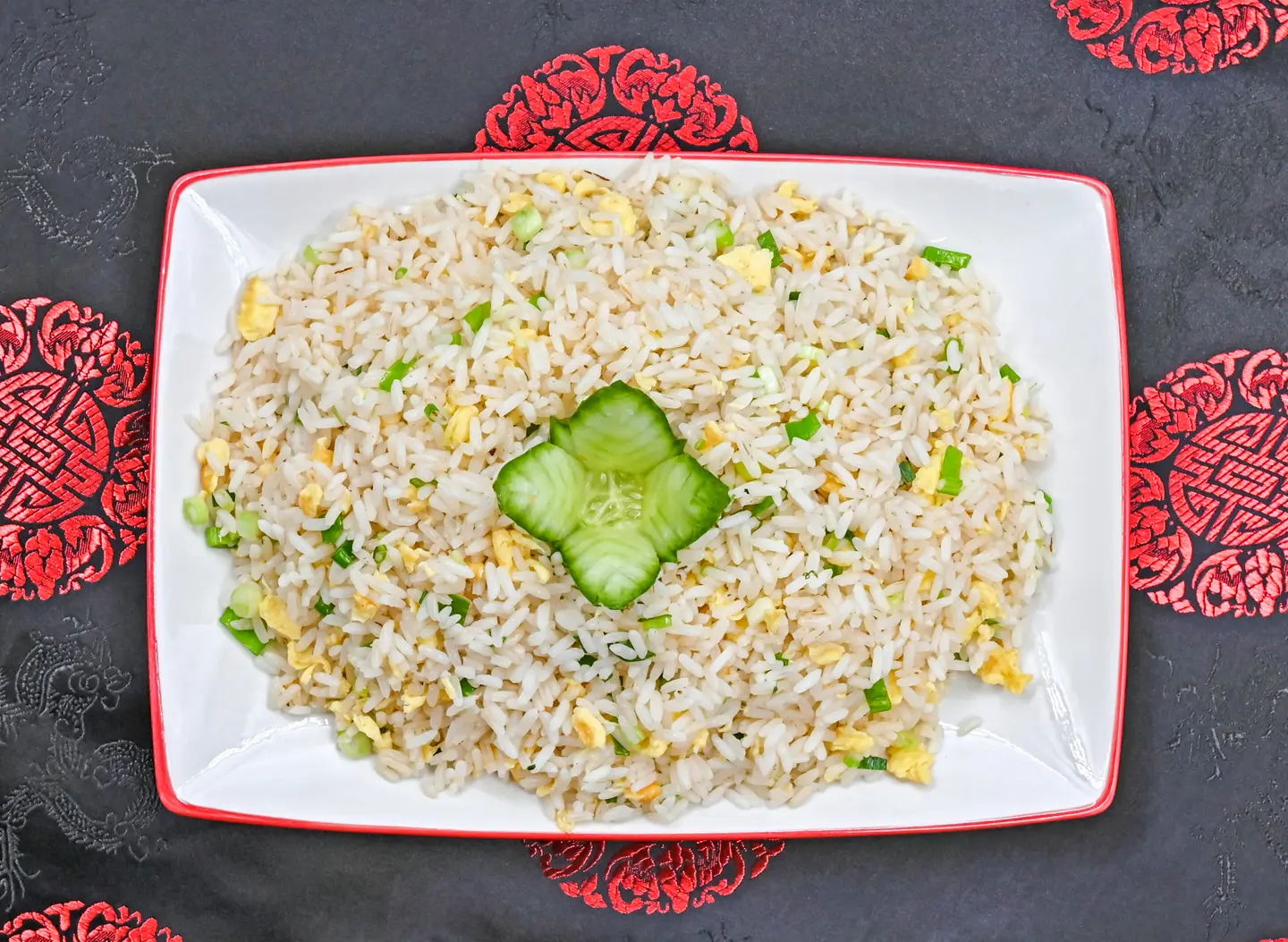 أرز مقلي بالبيض