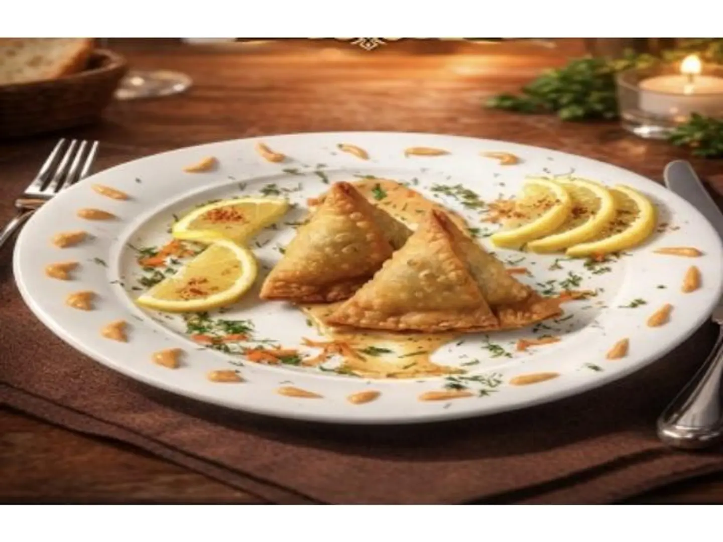 سمبوسة بالجمبري