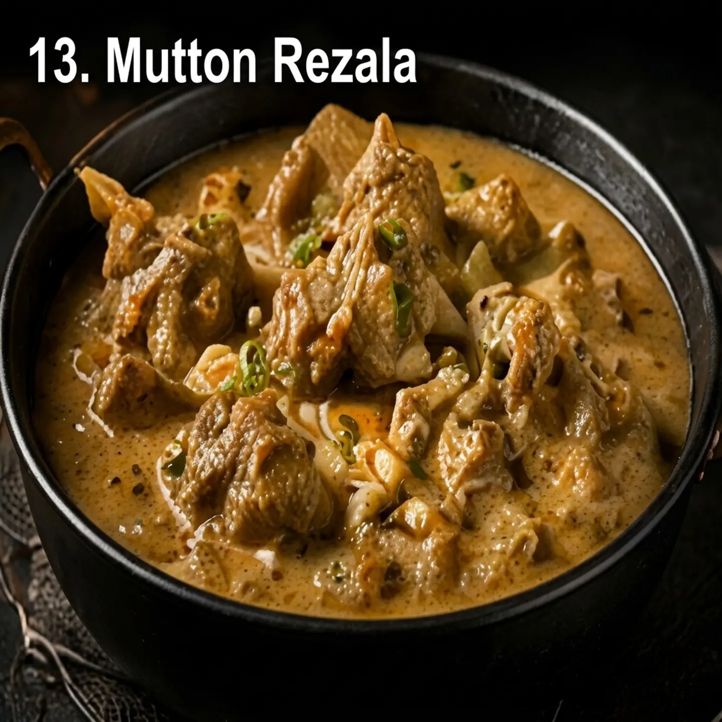 Mutton Rezala