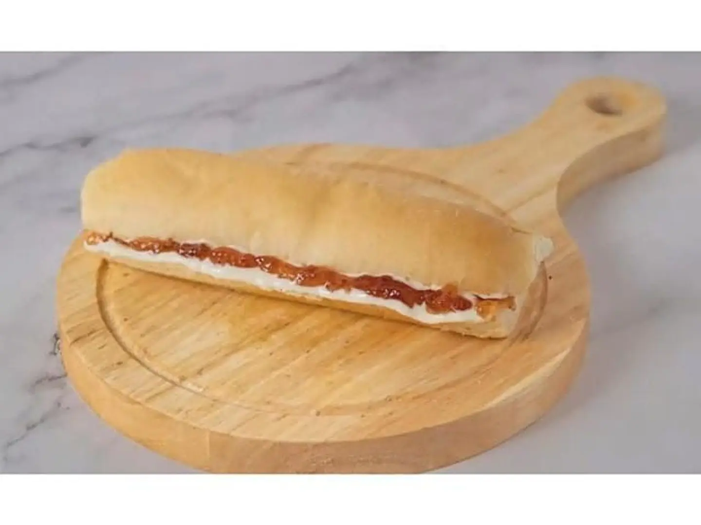 Cheese And Jam Sandwich