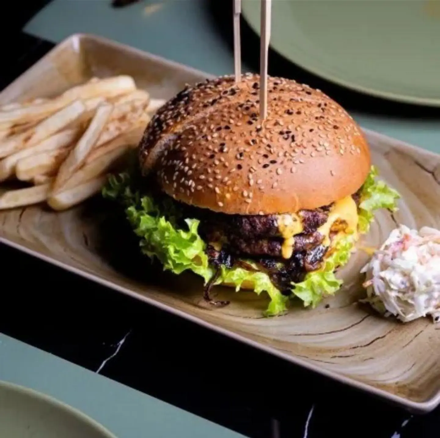 Fire Classic Cheeseburger