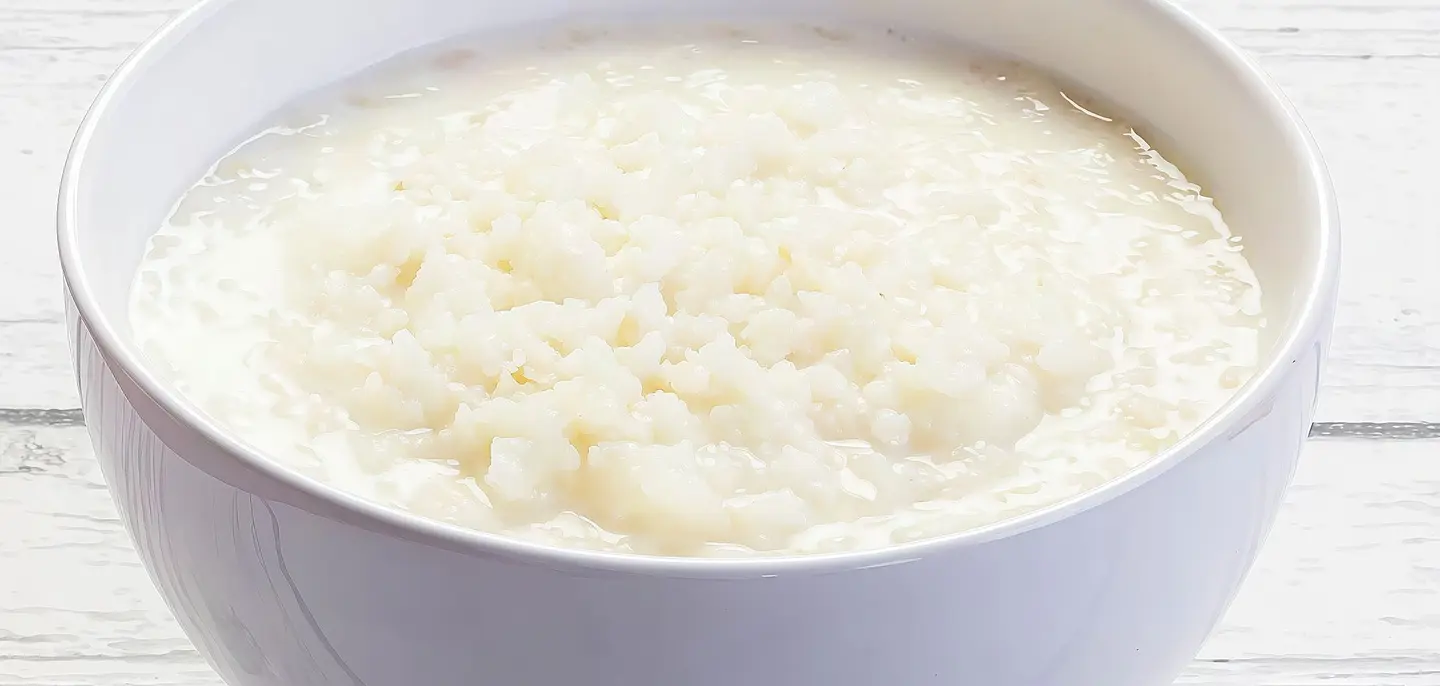 أرز بالبن سادة
