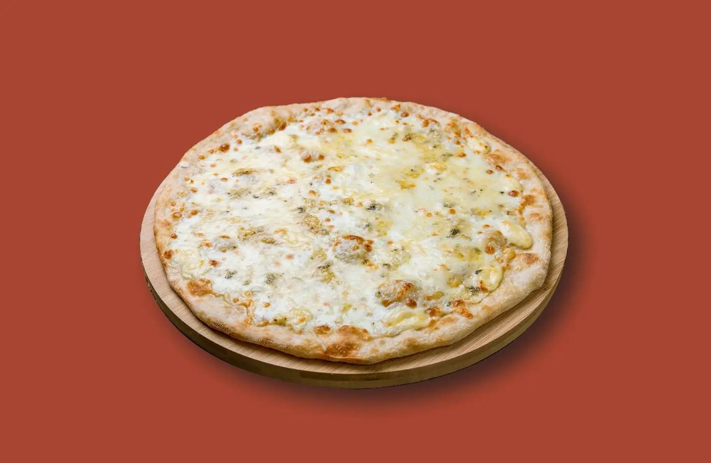 بيتزا بيض بالجبن