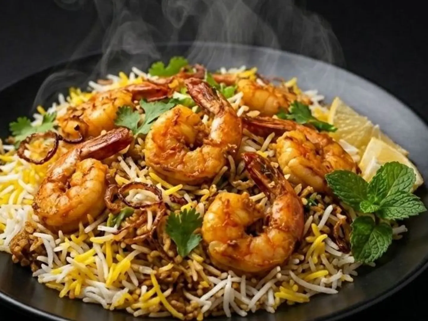 Shrimp Biryani