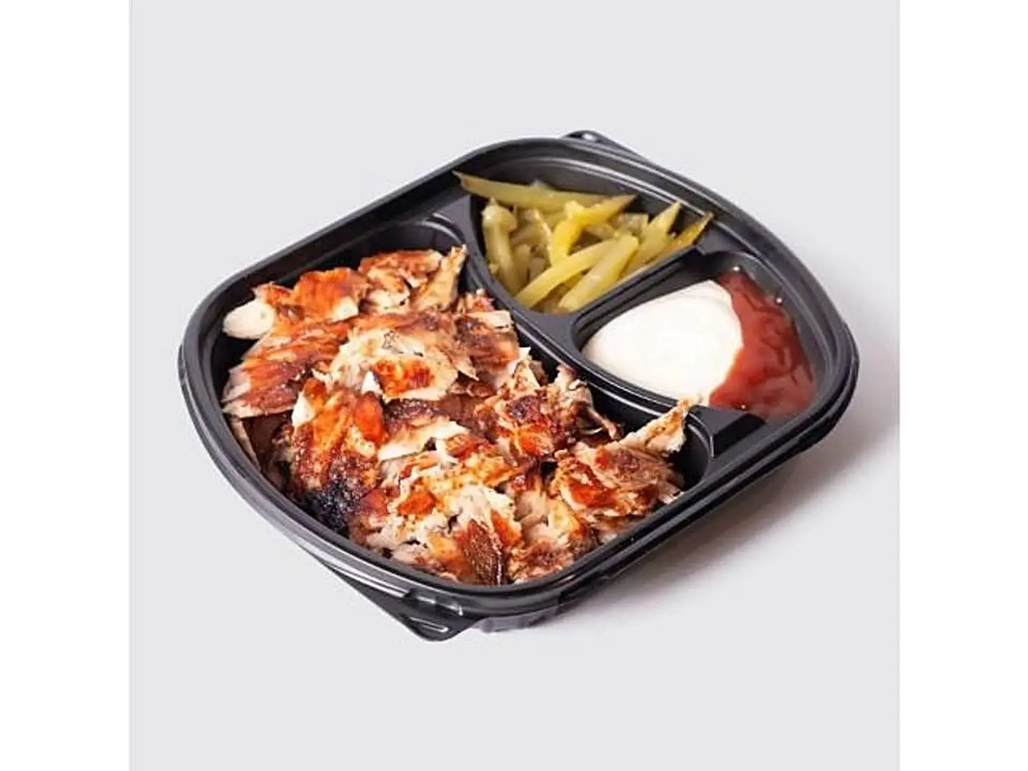 صحن شاورما أصابع مكس