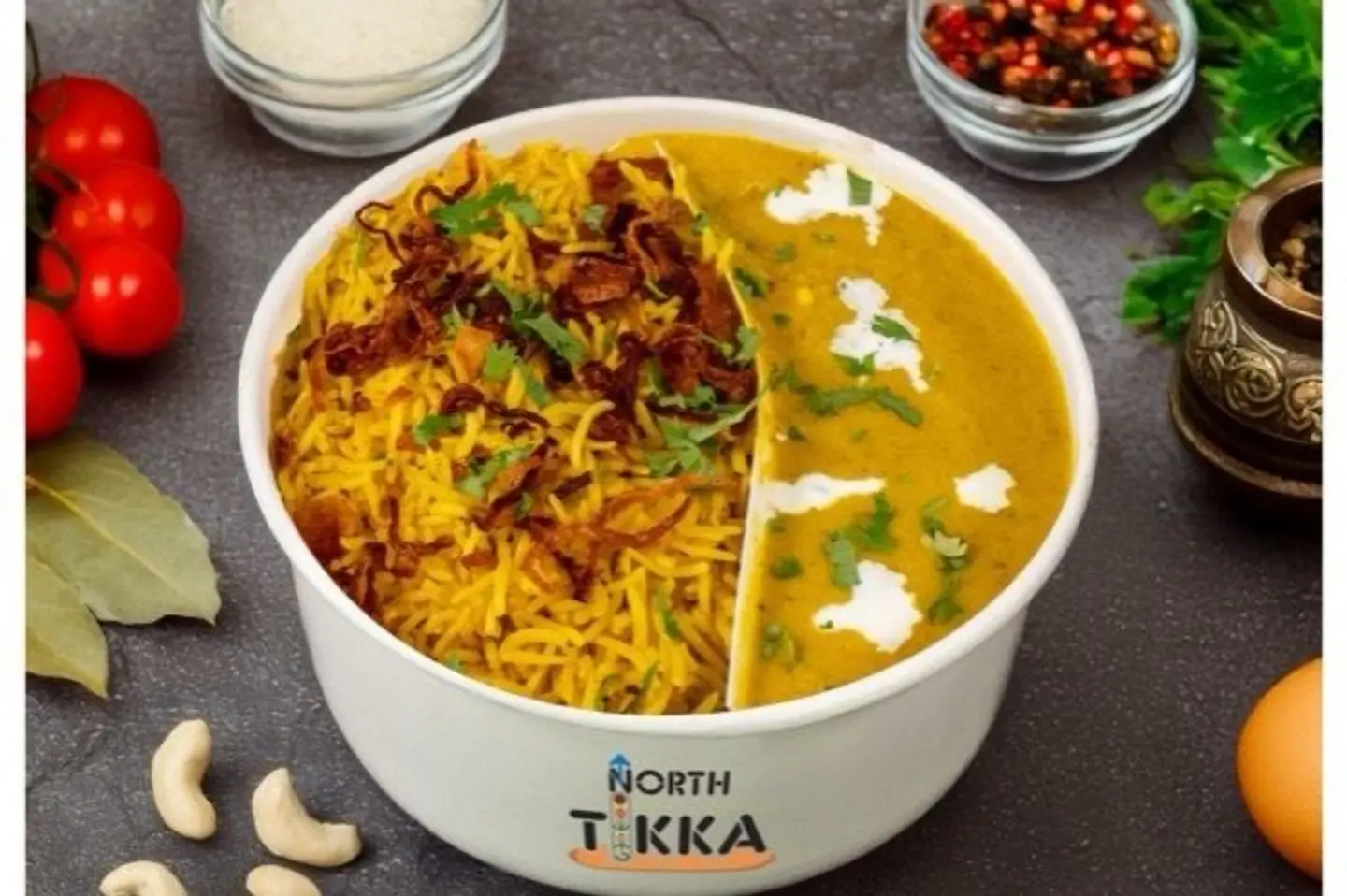 طبق برياني مسالا