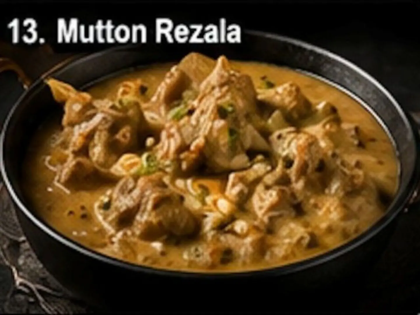 Mutton Rezala