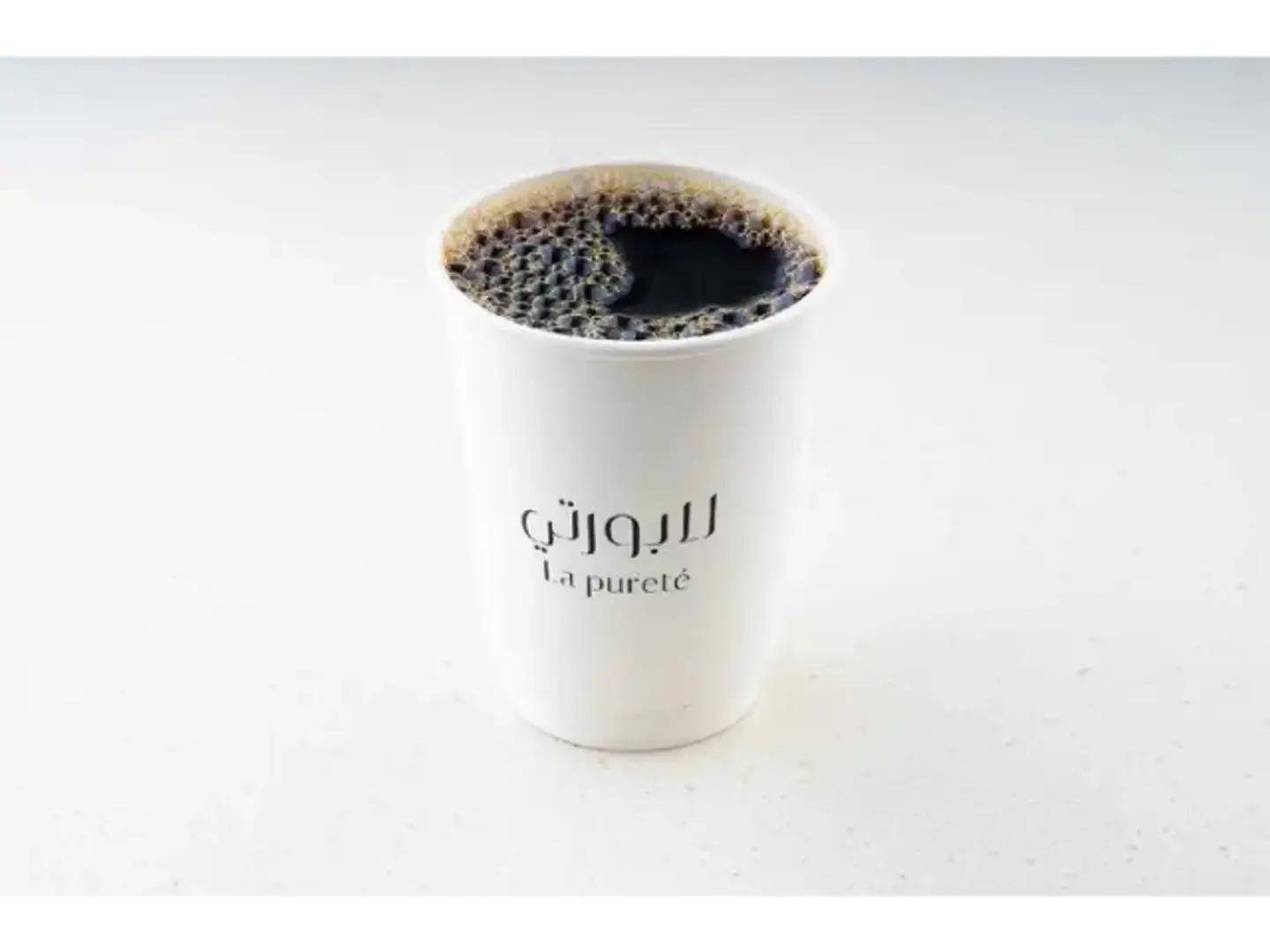 قهوة مقطرة حار