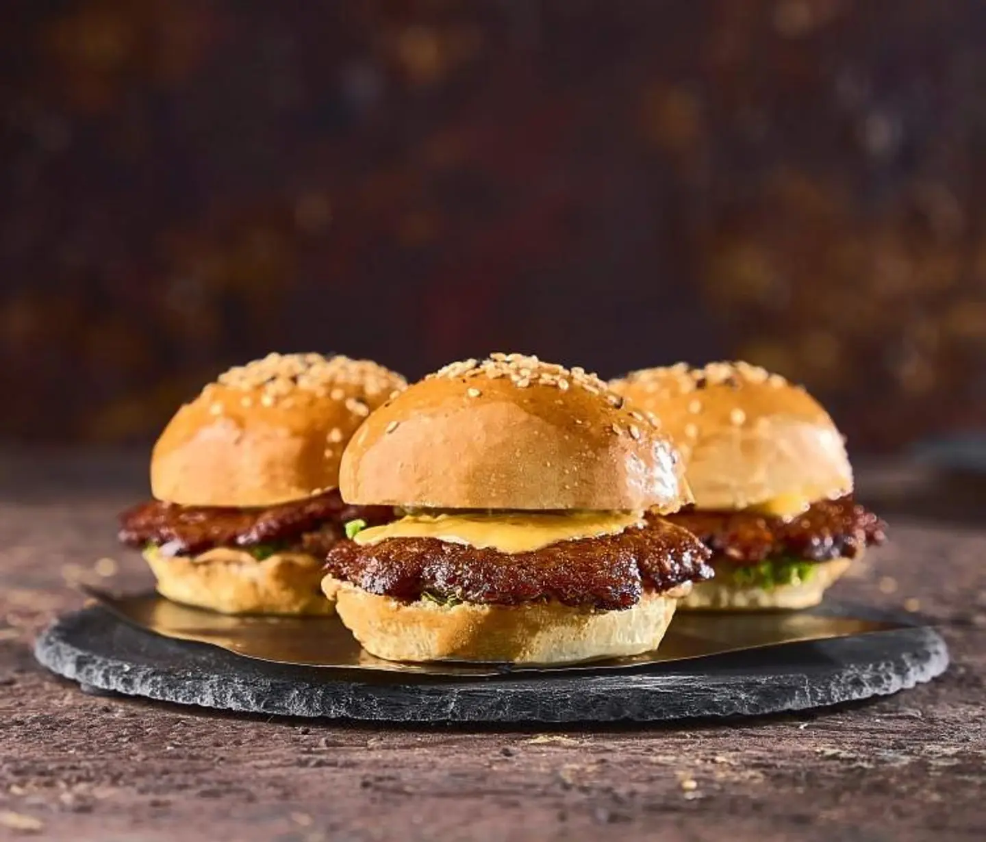 ميني برجر لحم 4 قطع