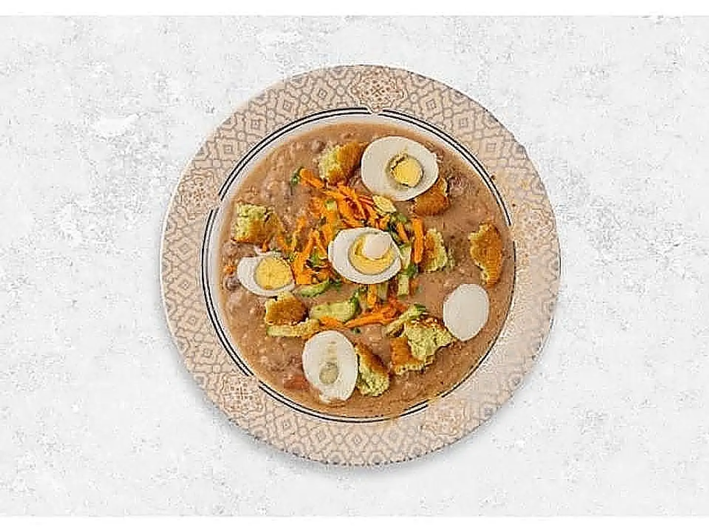 Beans With Eggs