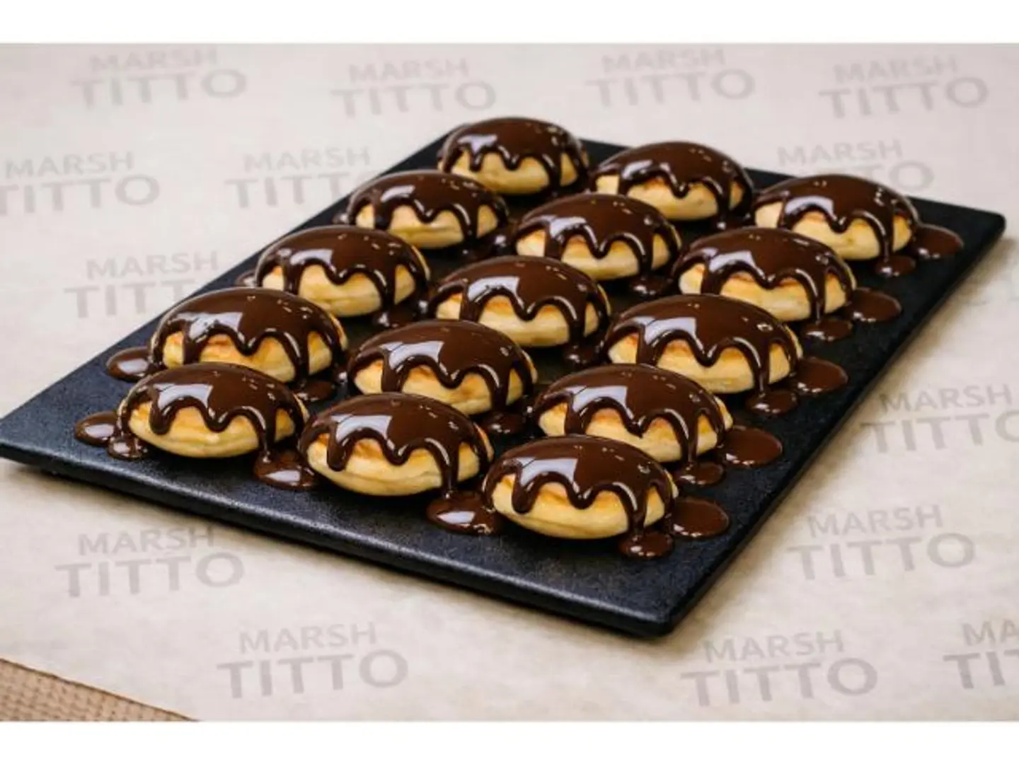 Mini Pancake Bites Beljuim Chocolate