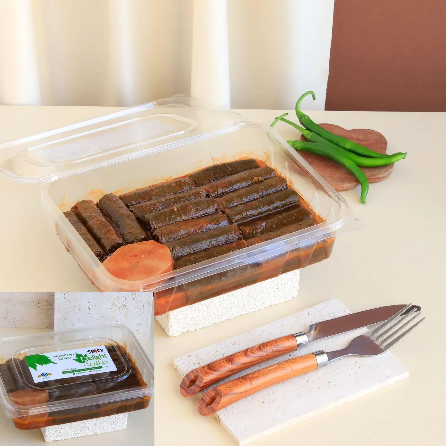 Delight Spicy Grape Leaves