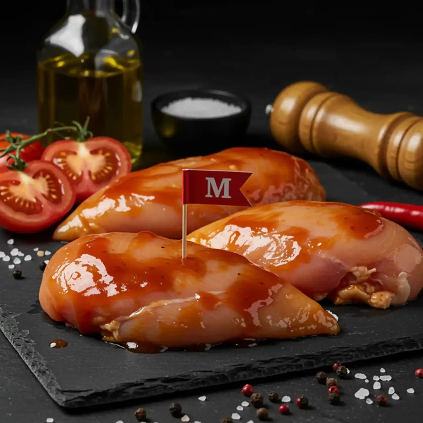 صدور دجاج باربيكو