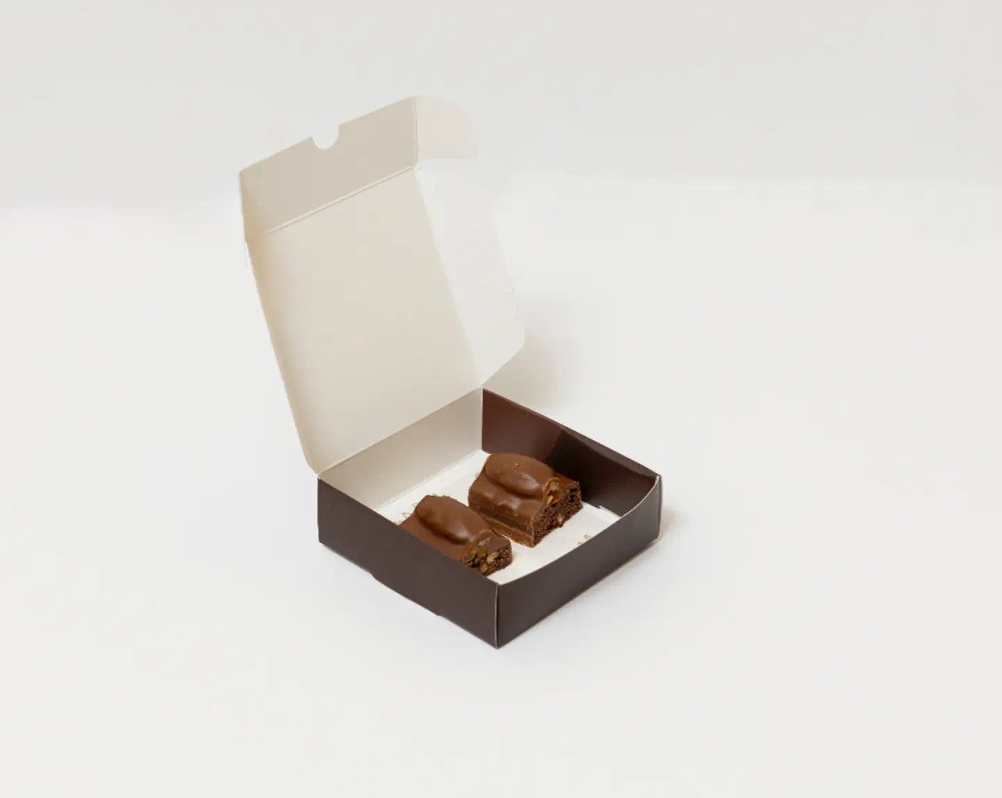 براونيز كيوبز قطعتين