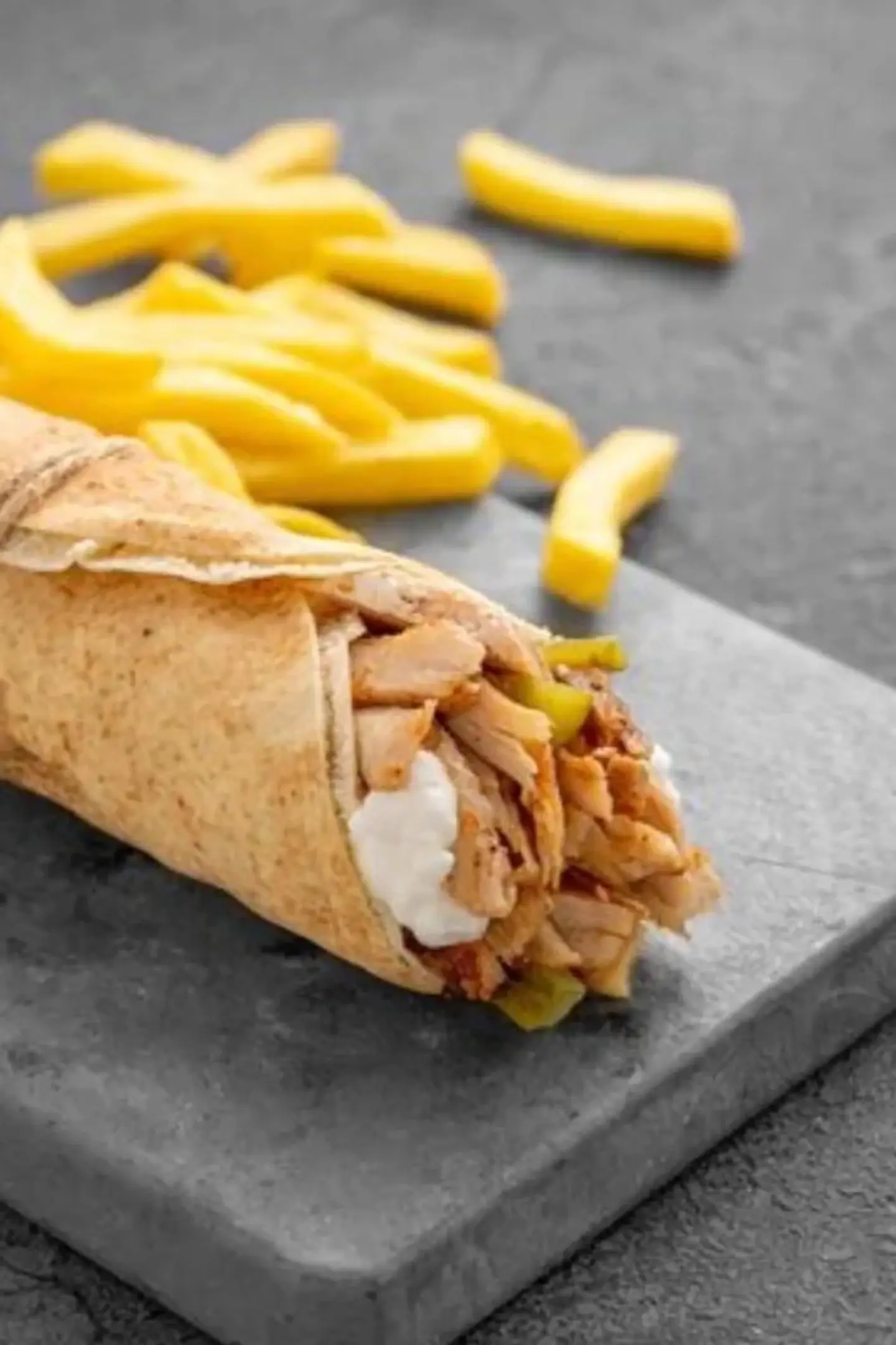 Shawarma In Oven Baked Bread