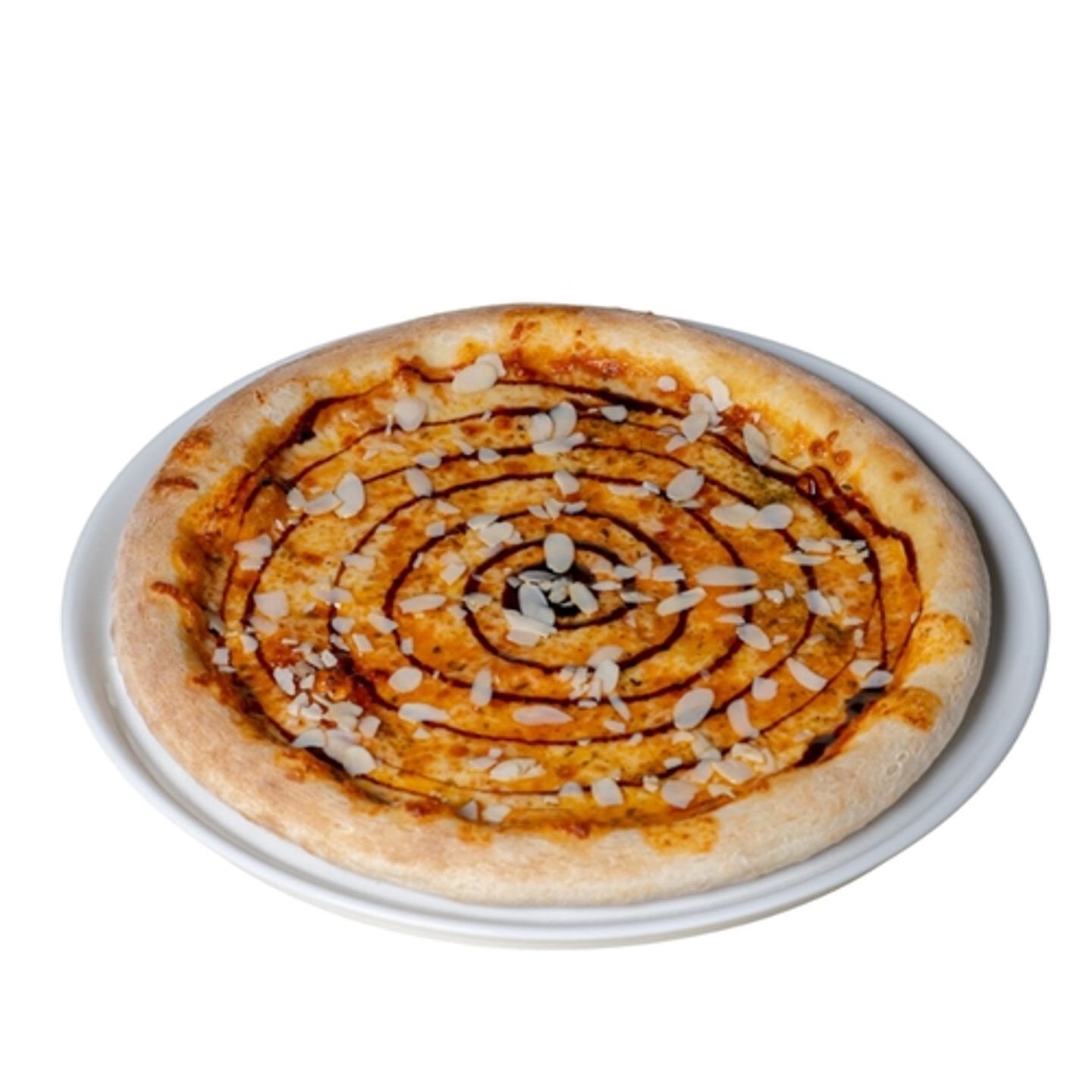 بيتزا مع صوص البلسمك