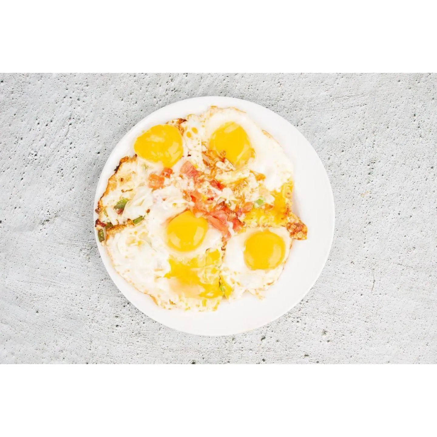 Sunny Side Up Eggs Plate