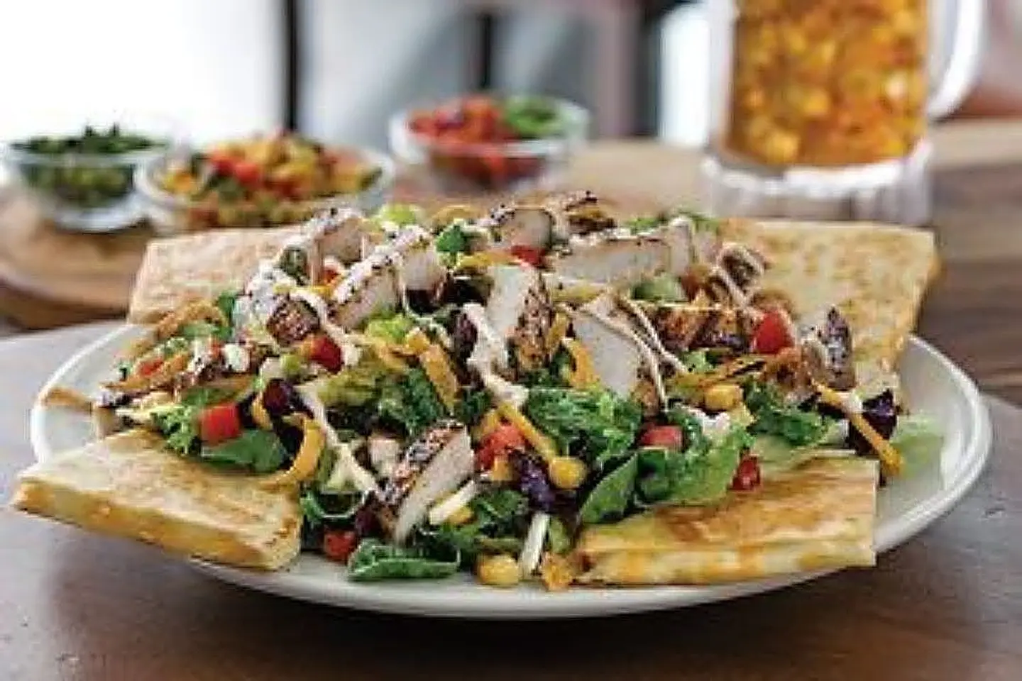 Quesadilla Explosion Salad