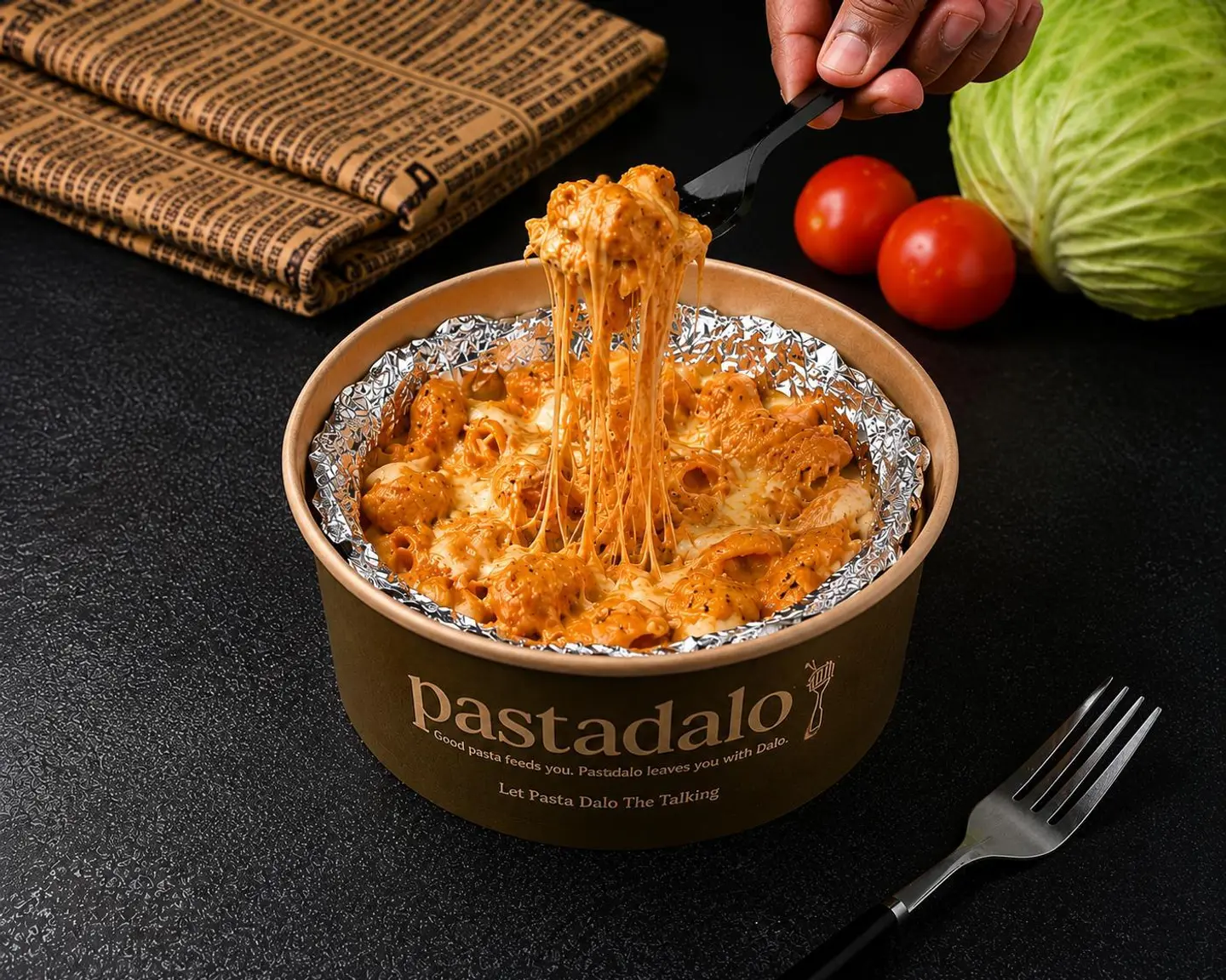 Shrimp Pasta Tray