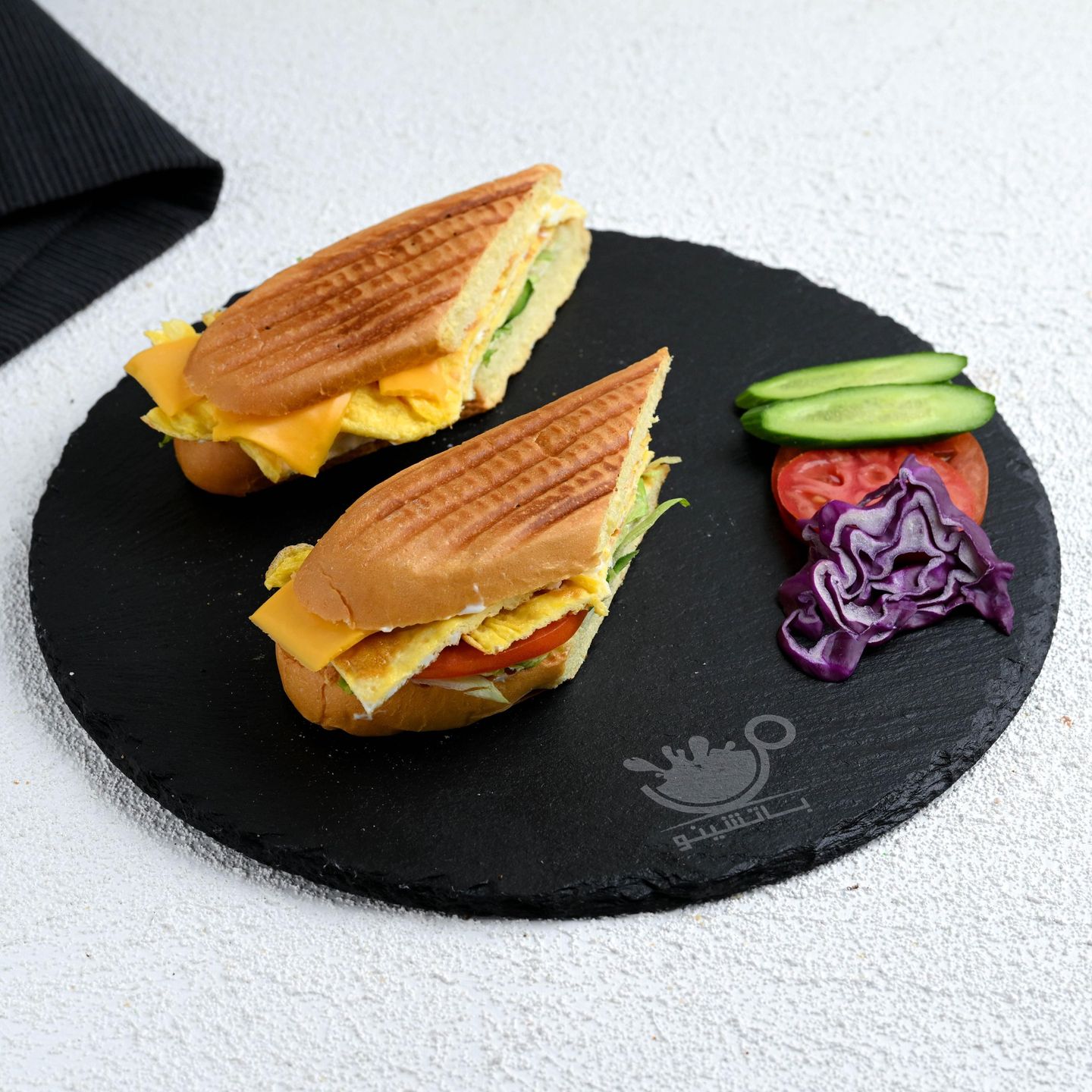 Omelet Sandwich Brioche Bread