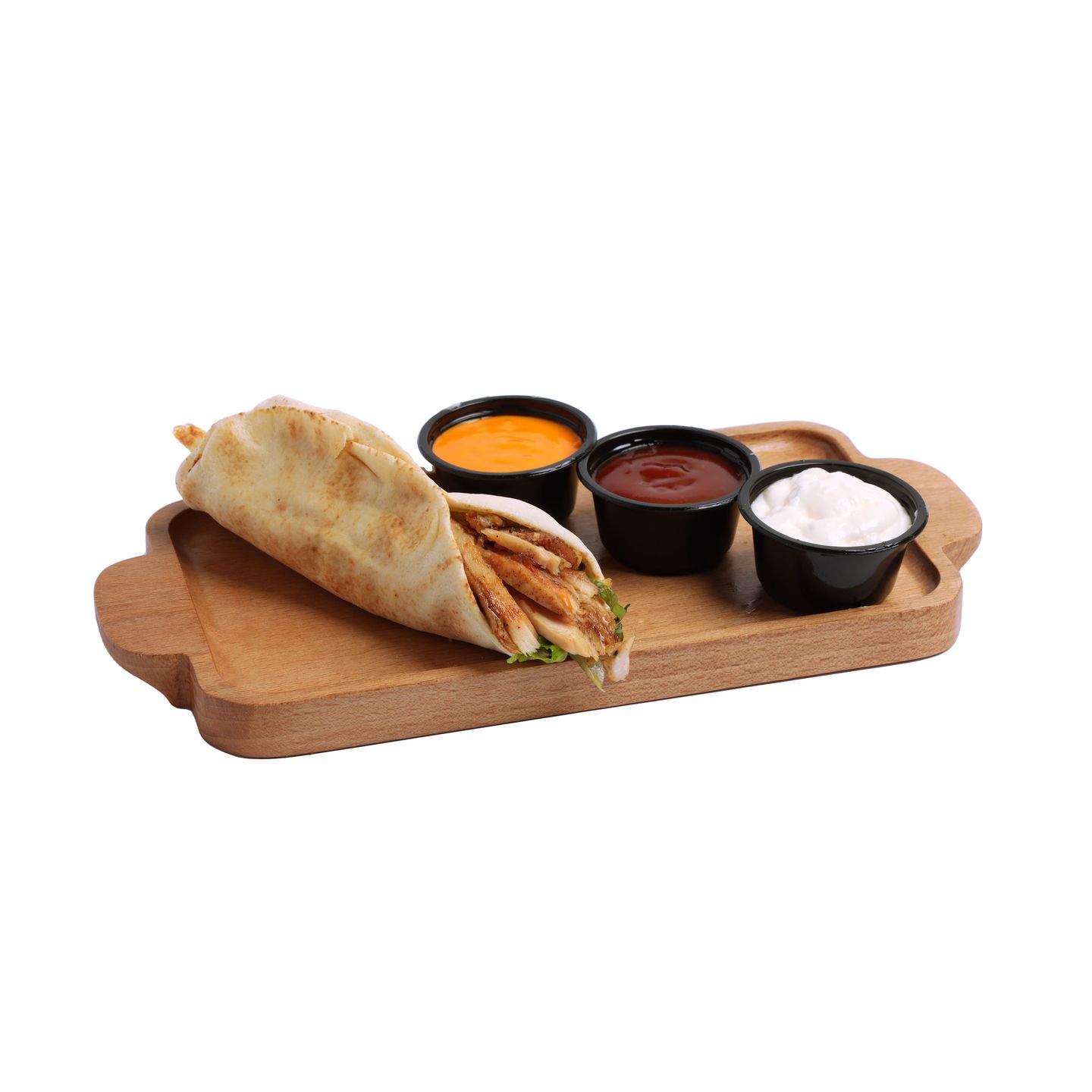 Small Shawarma On Shami Bread