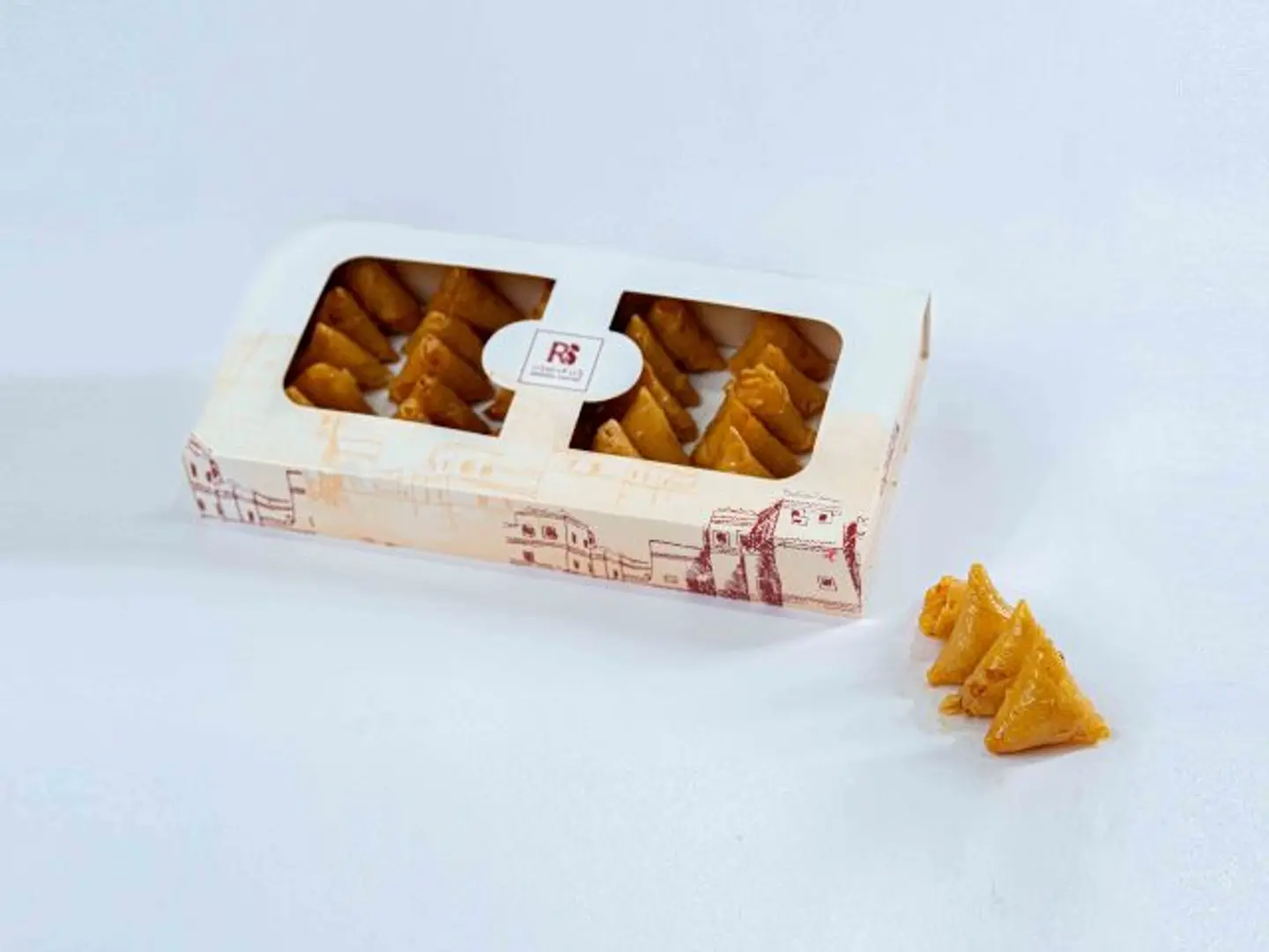 سمبوسة حلوة بالجبن - كيلو سمبوسة حلوة بالجبن