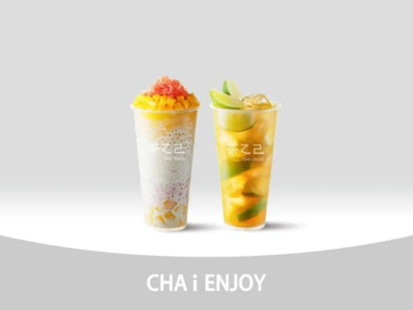 Mango Sago With Green Jasmine Tea And Lemon