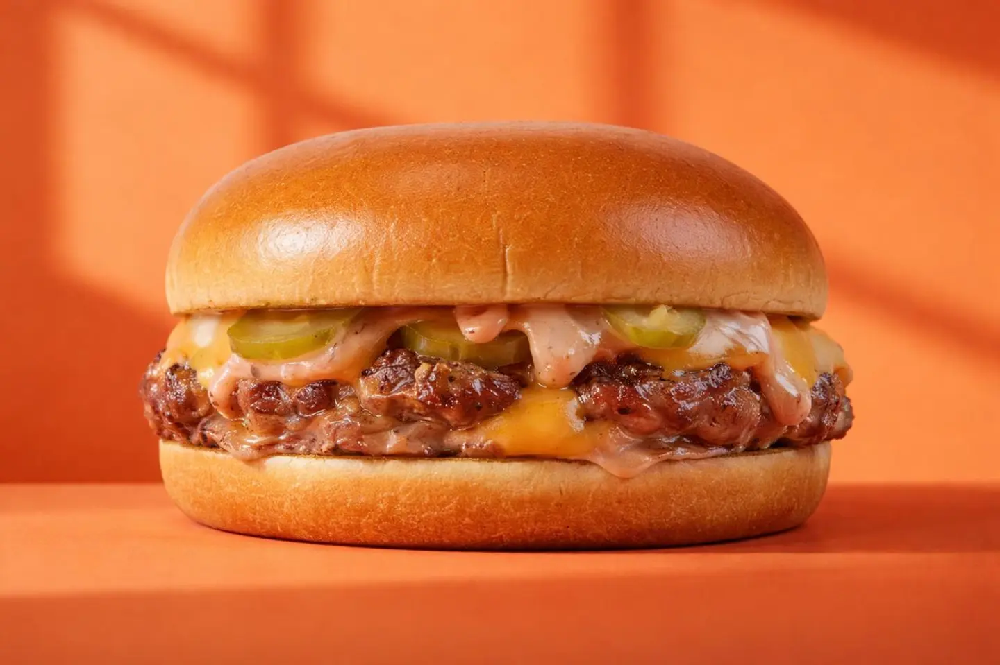 باربكيو برجر مشوي