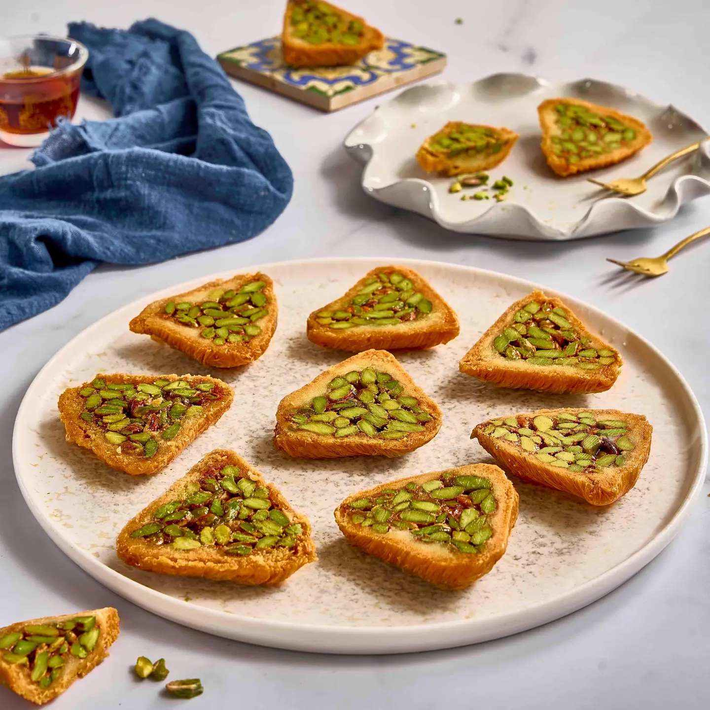 Burma Kunafa With Pistachio Filling - 1000 G