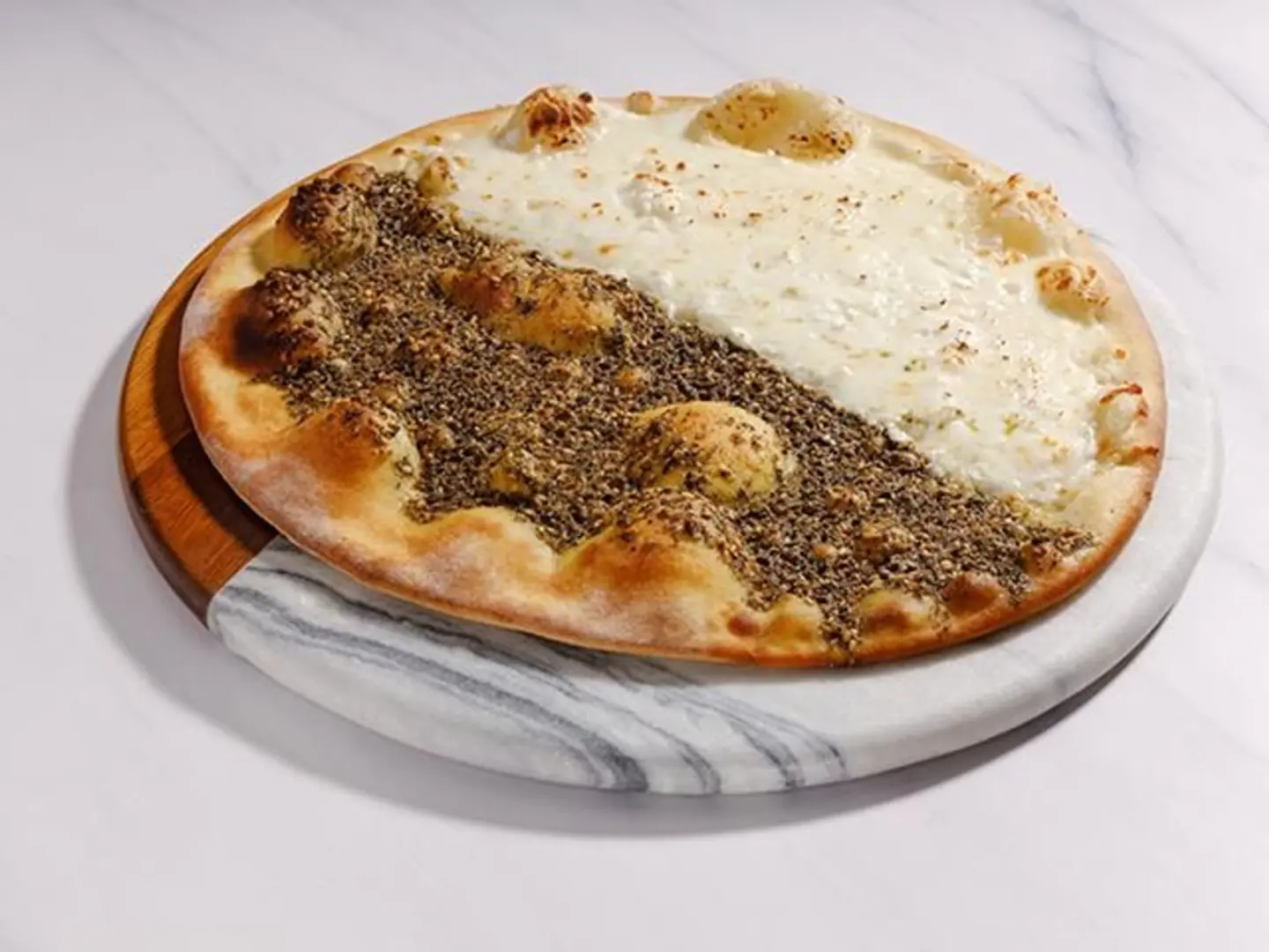 زعتر وجبنة