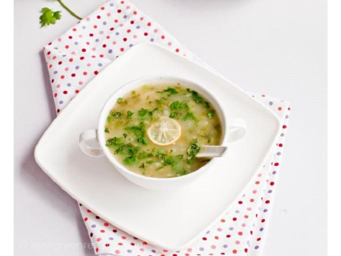 Chicken Soup With Lemon And Coriander
