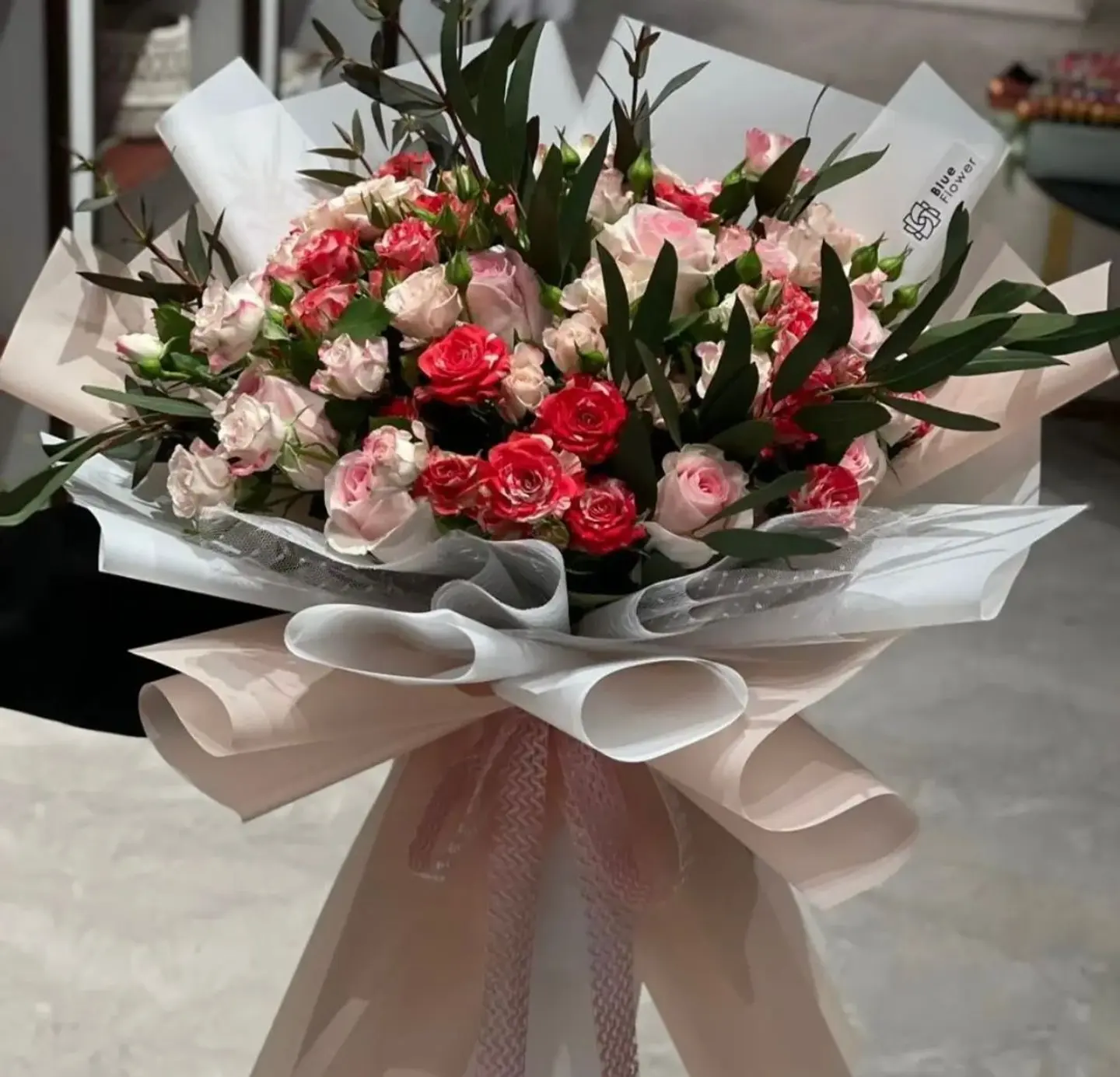 بوكيه ورد خزامى 14