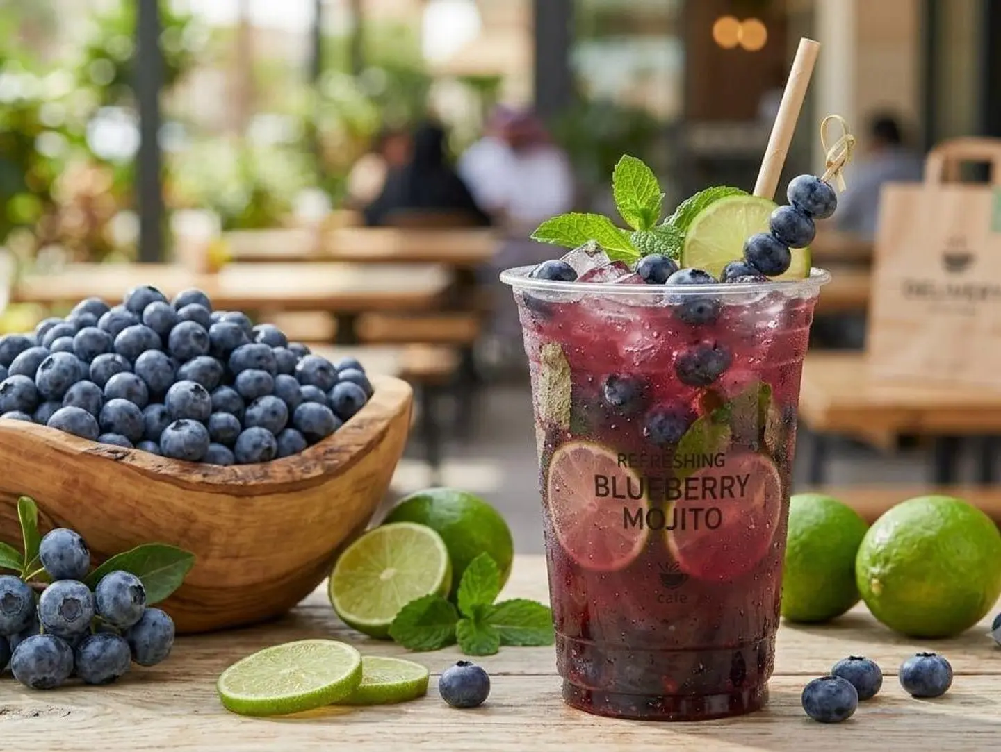 Blueberry Mojito