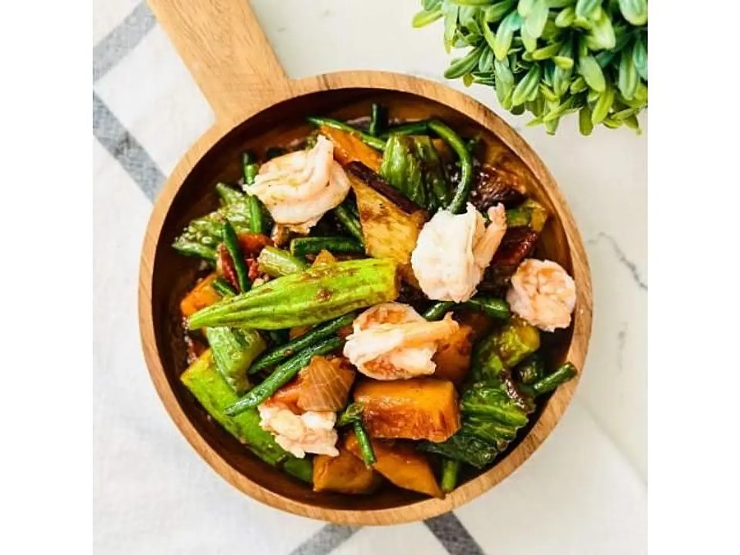 Pinakbet With Seafood