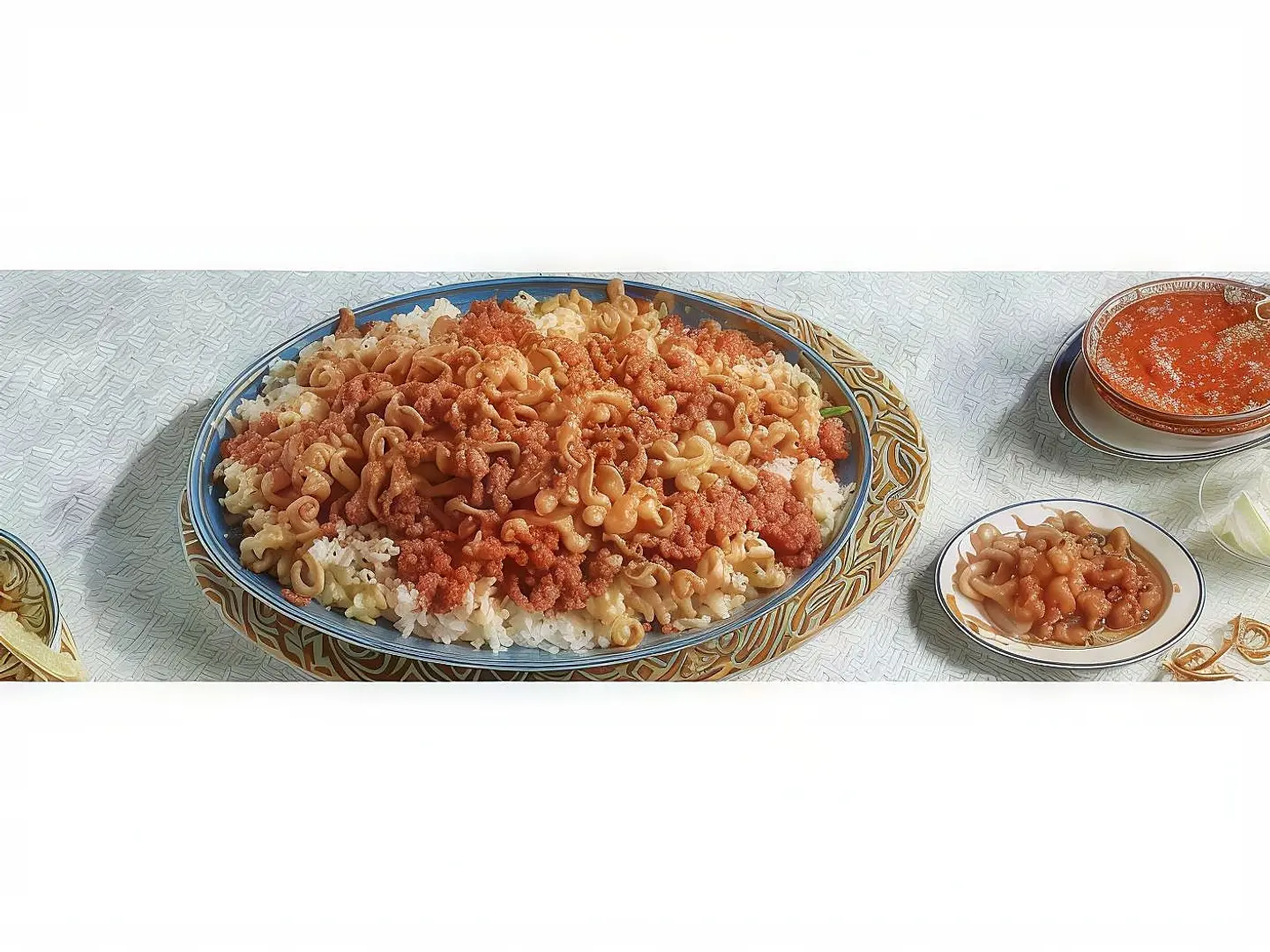 صحن كشري أهلين سوبر جامبو