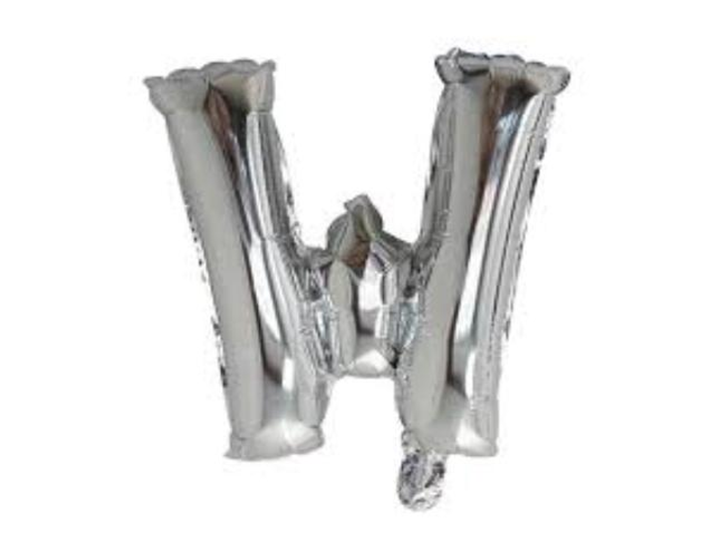 حرف W فضي هيليوم