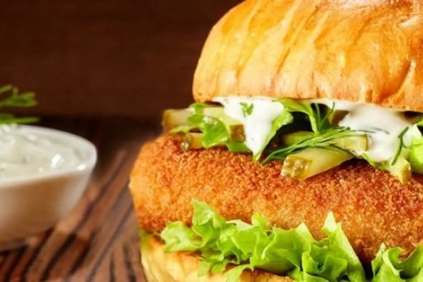 برجر دجاج كرسبي