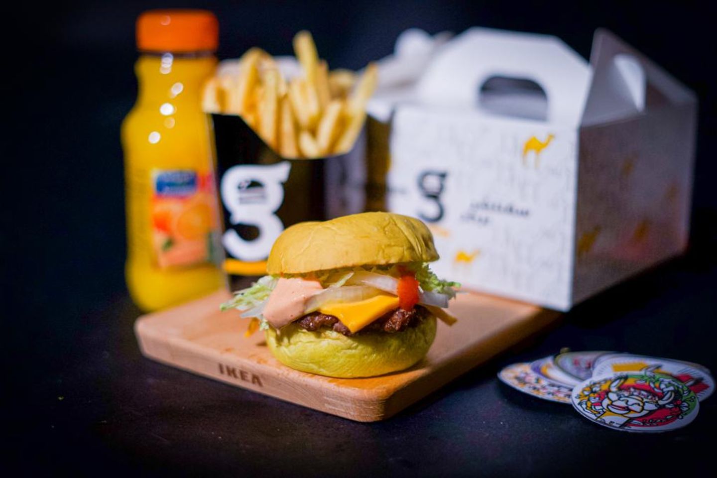 Hashi Burger Kids Meal
