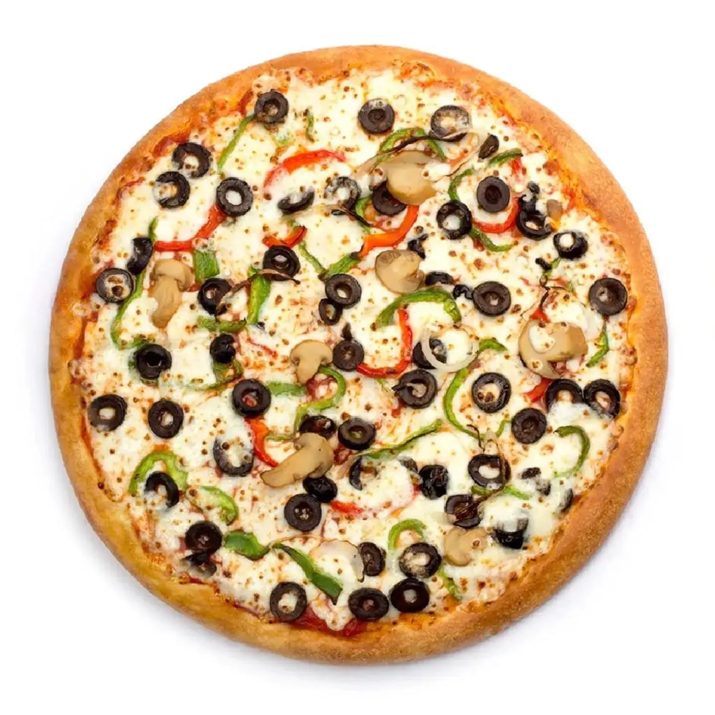 Mushroom Pizza With Vegetable