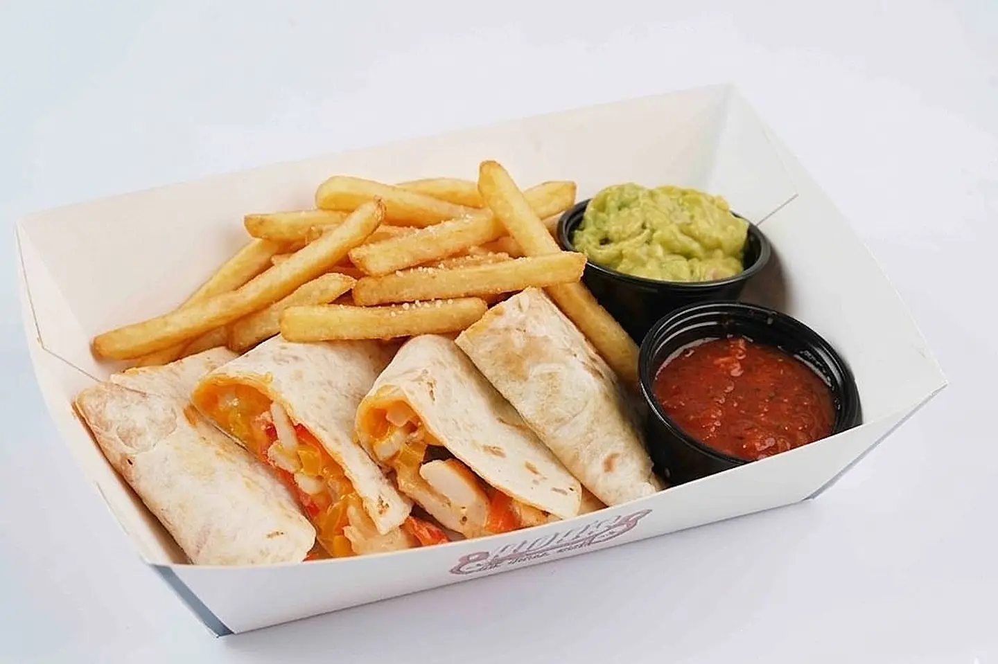 كاسديا الدجاج مع فرايز