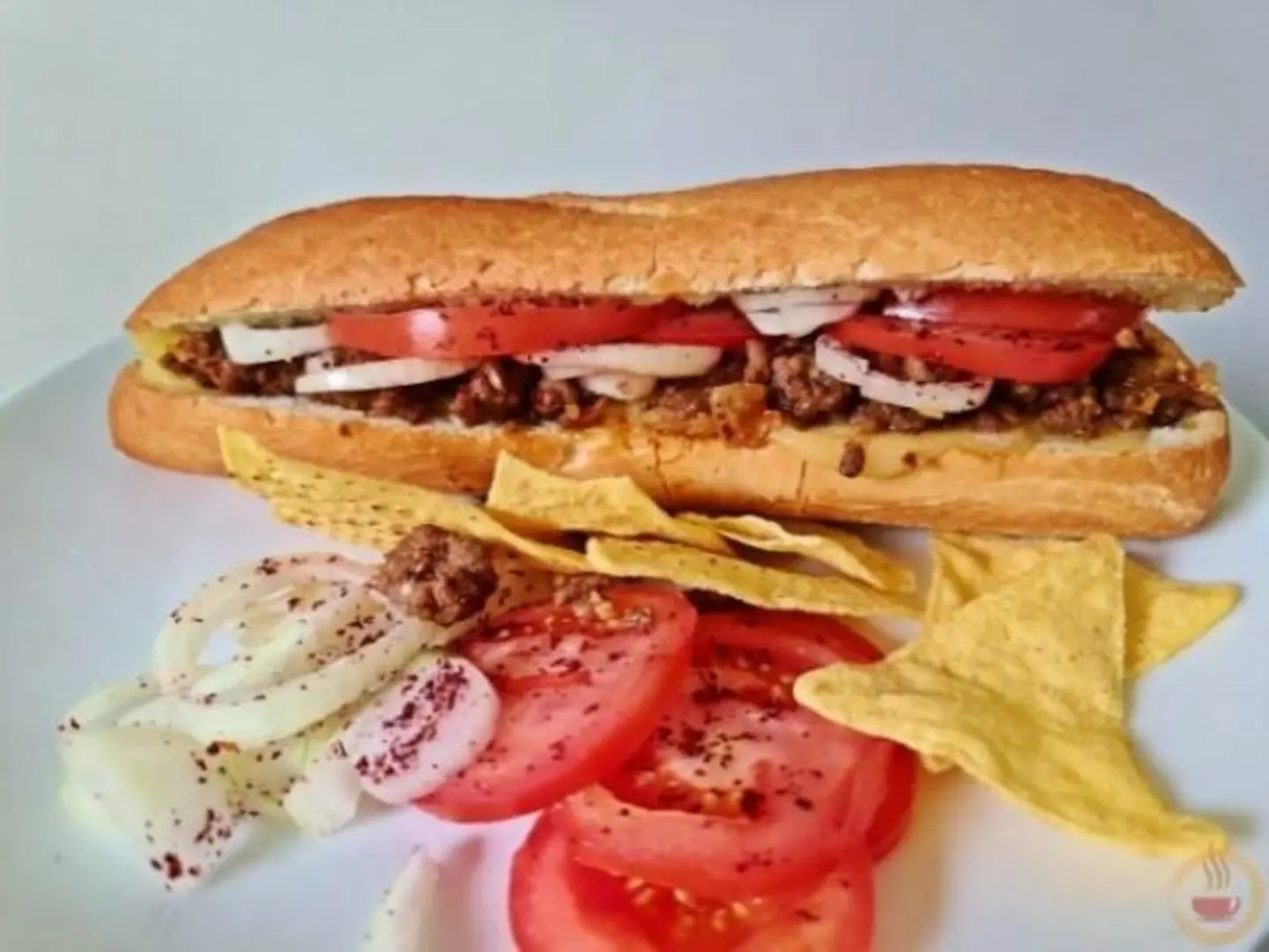 كفتة محمرة بالجبن