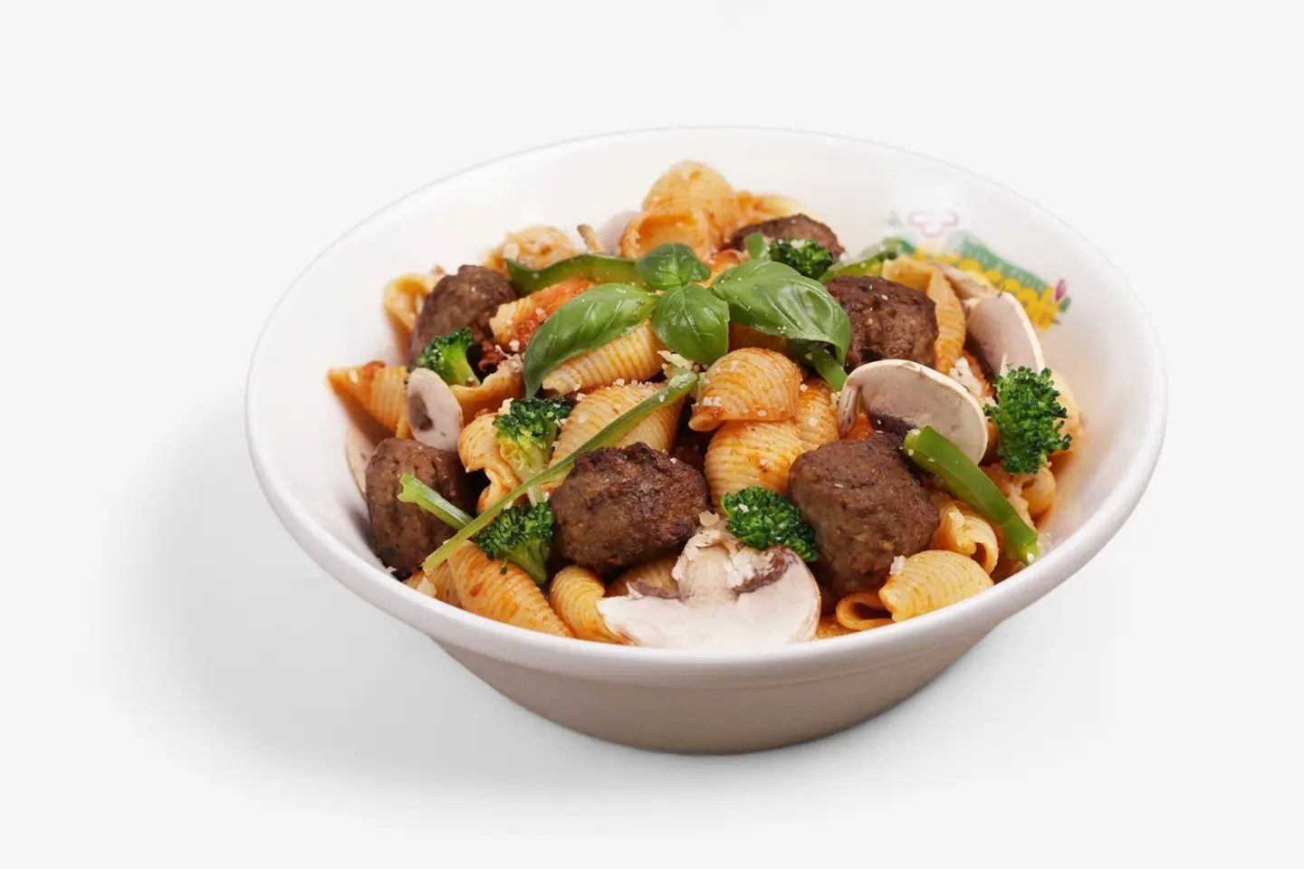 Meatballs Pasta