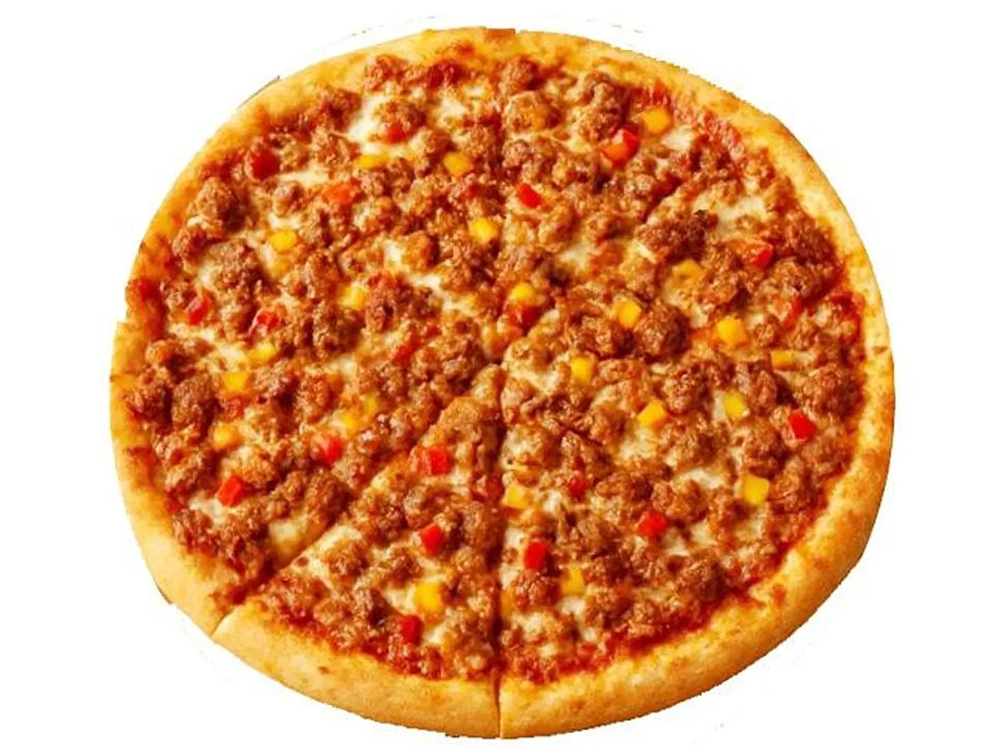 بيتزا دجاج مفروم(كبير)