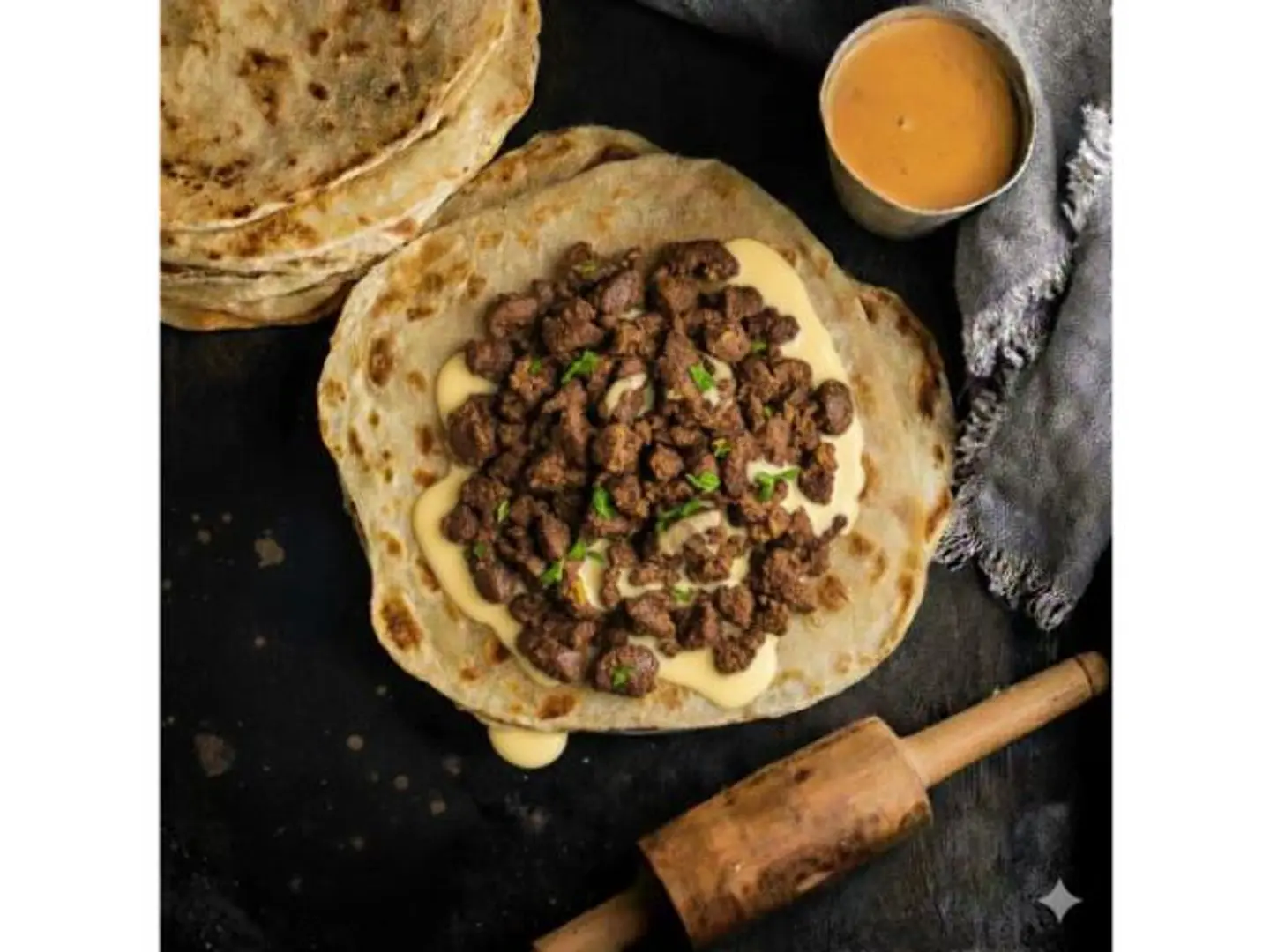 كبدة سادة بلدي مع الجبن