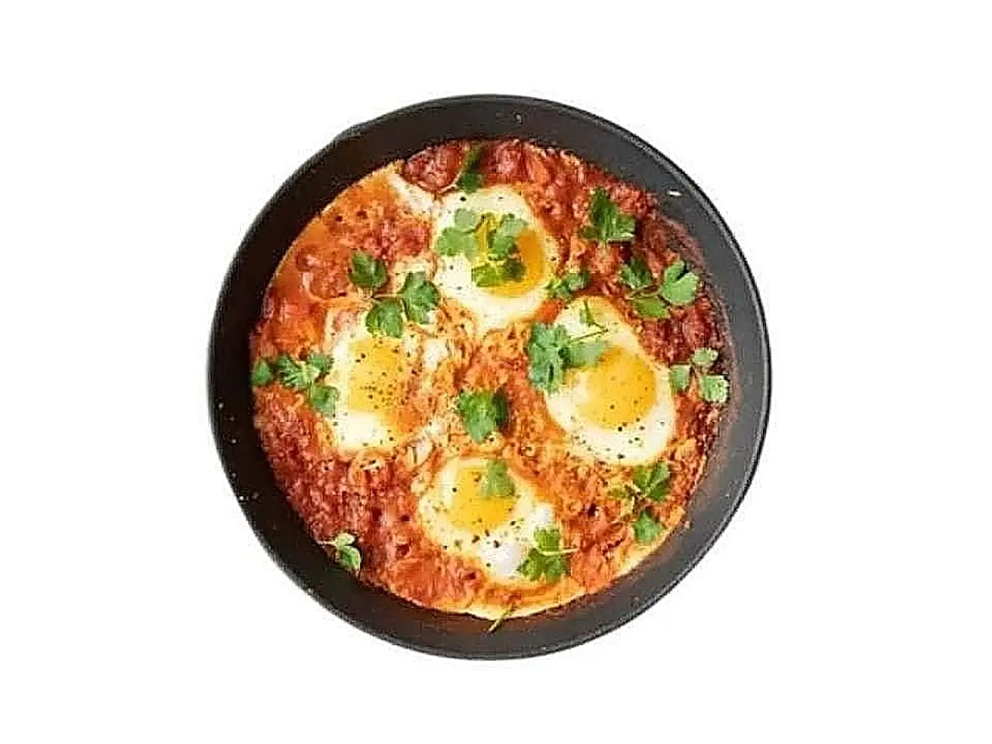 فاصوليا مع بيض