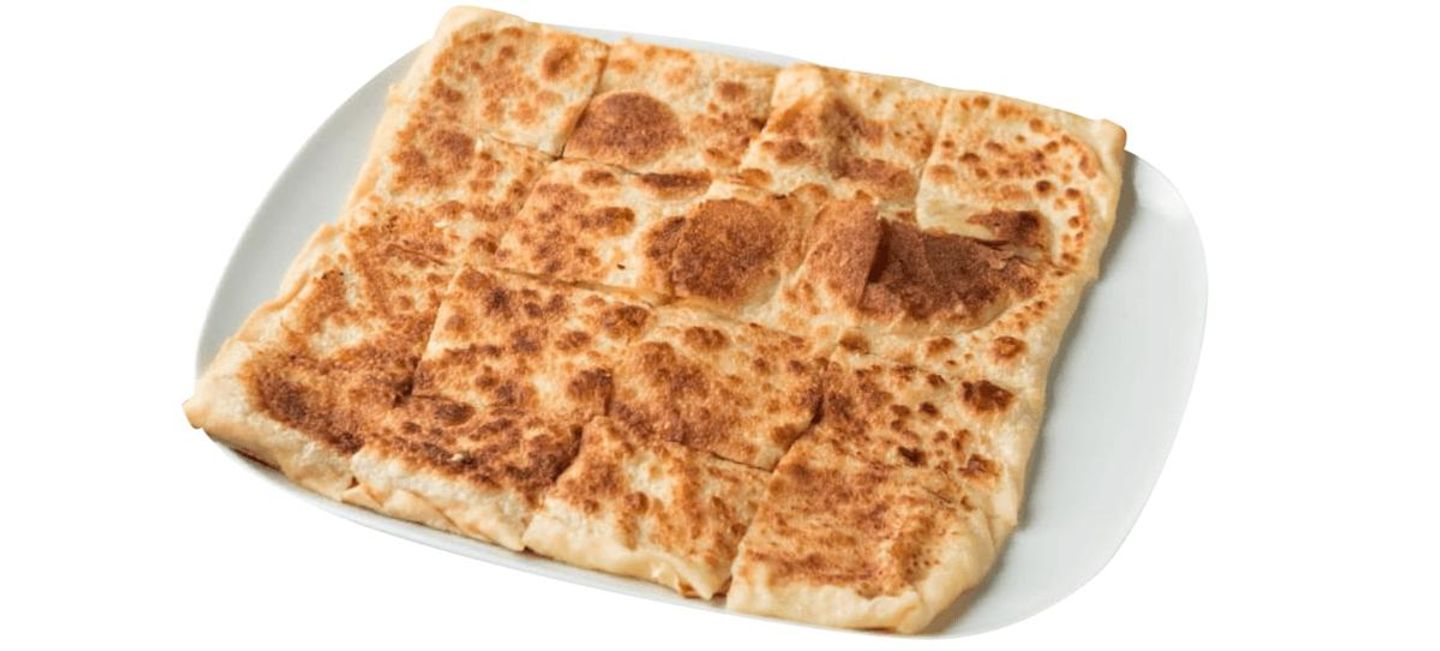 Salty Cheese Mutabbak  With Meat