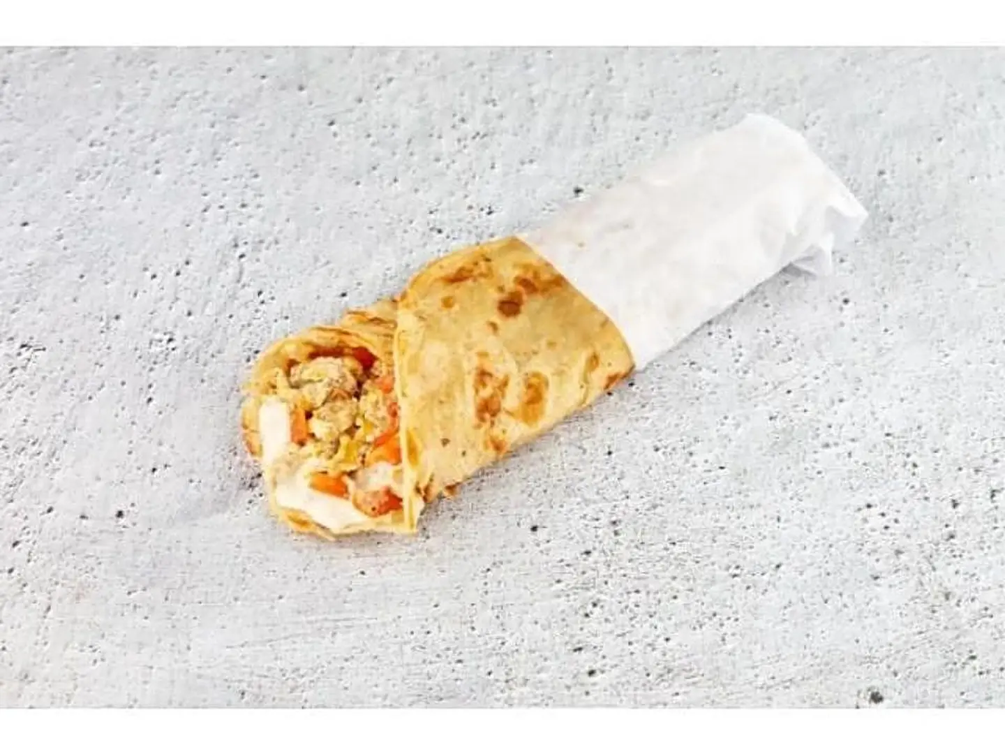 Chapati With Mexican Style Chicken Plain