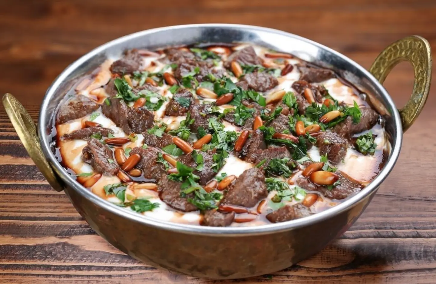 Hummus Fattah With Meat