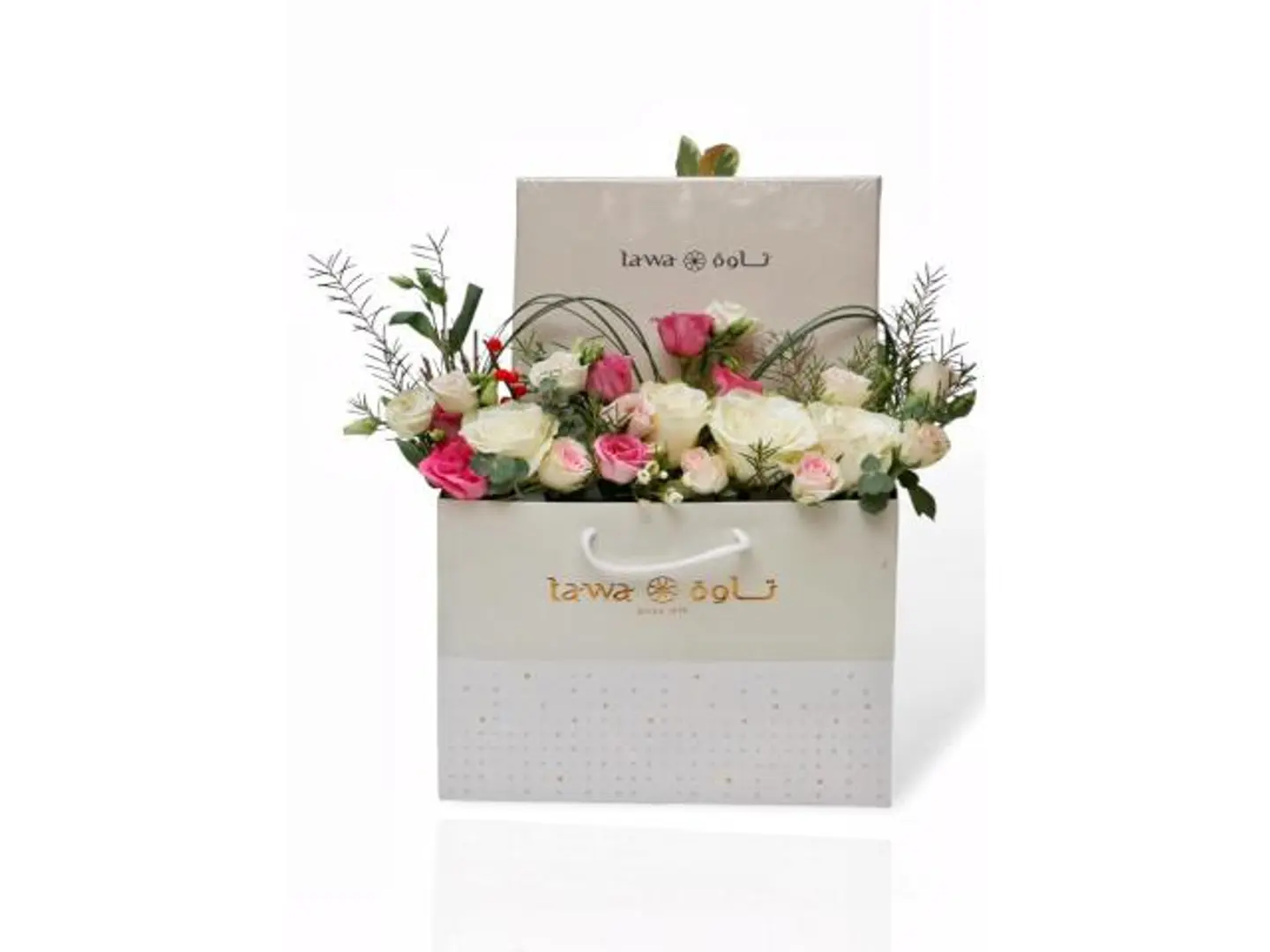 ورد وشوكلاتة تاوة