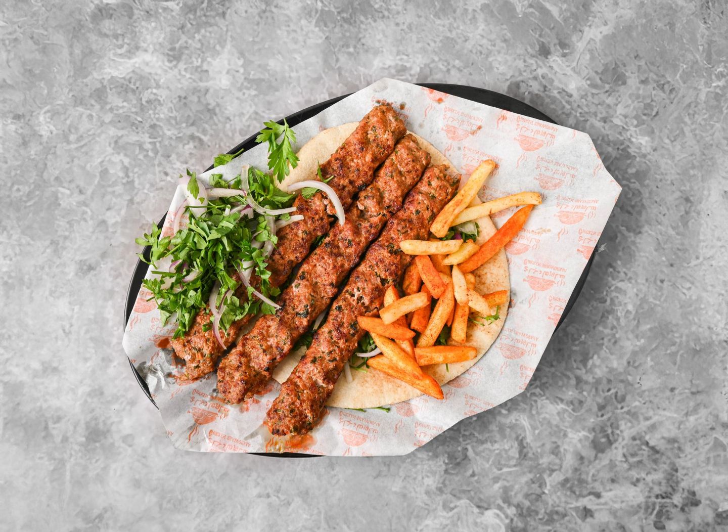 For One Person Meat Kebab